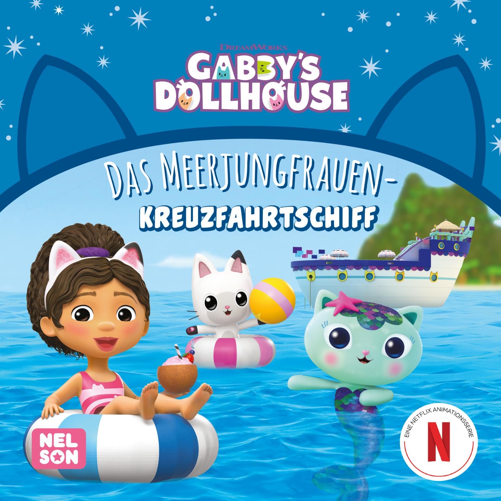 Maxi-Mini 184: Gabby's Dollhouse: Das Meerjungfrauen-Kreuzfahrtschiff: Vorlesegeschichte im Mitnahmeformat | Spannend nacherzählte Folge der beliebten Netflix-Serie (ab 3 Jahren) (Nelson Maxi-Mini) Non-fiction books for kids