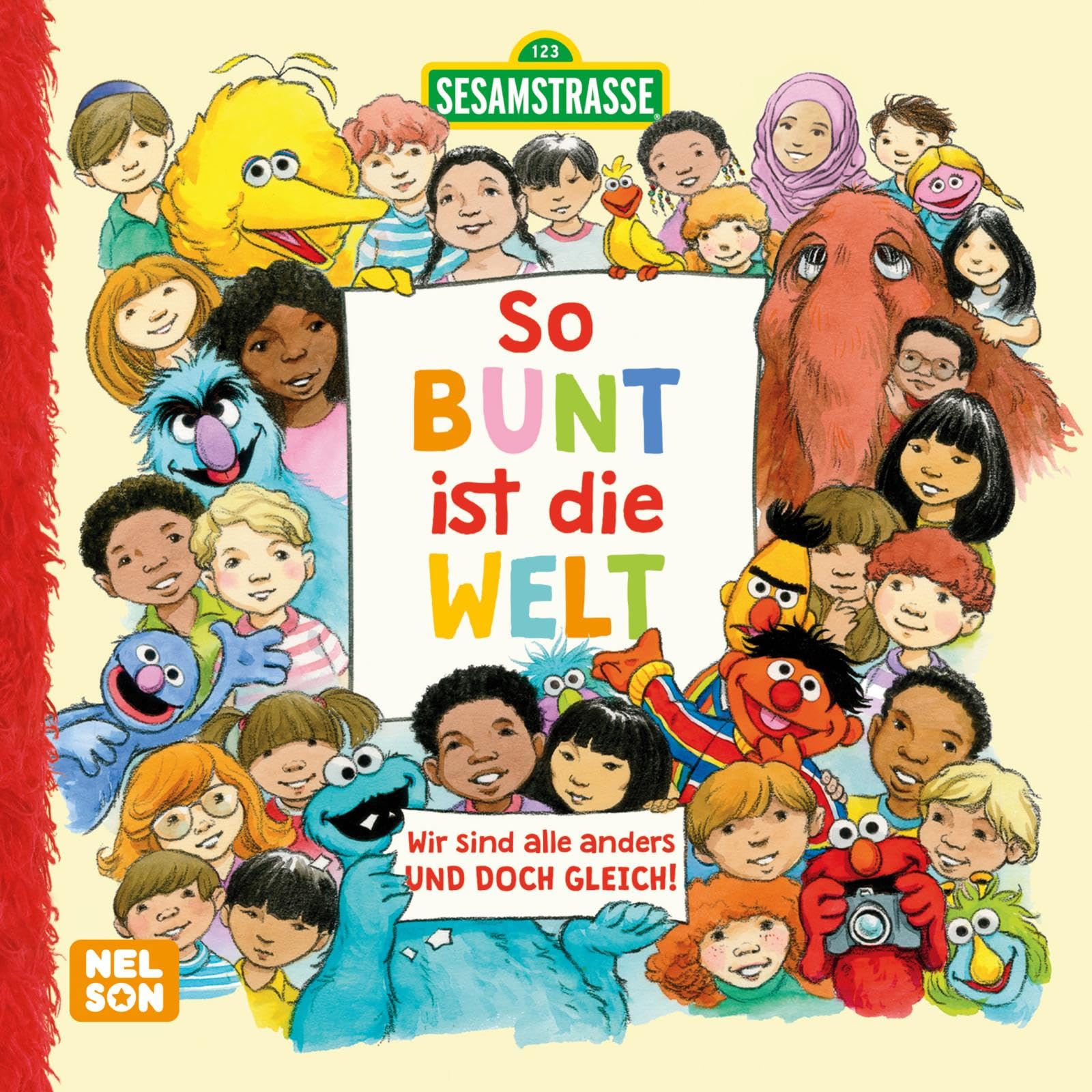 Maxi-Mini 178 Sesamstraße: So bunt ist die Welt: Wir sind alle anders und doch gleich! | Vorlesegeschichte ab 3 Jahren im Mitnahmeformat (Nelson Maxi-Mini) Non-fiction