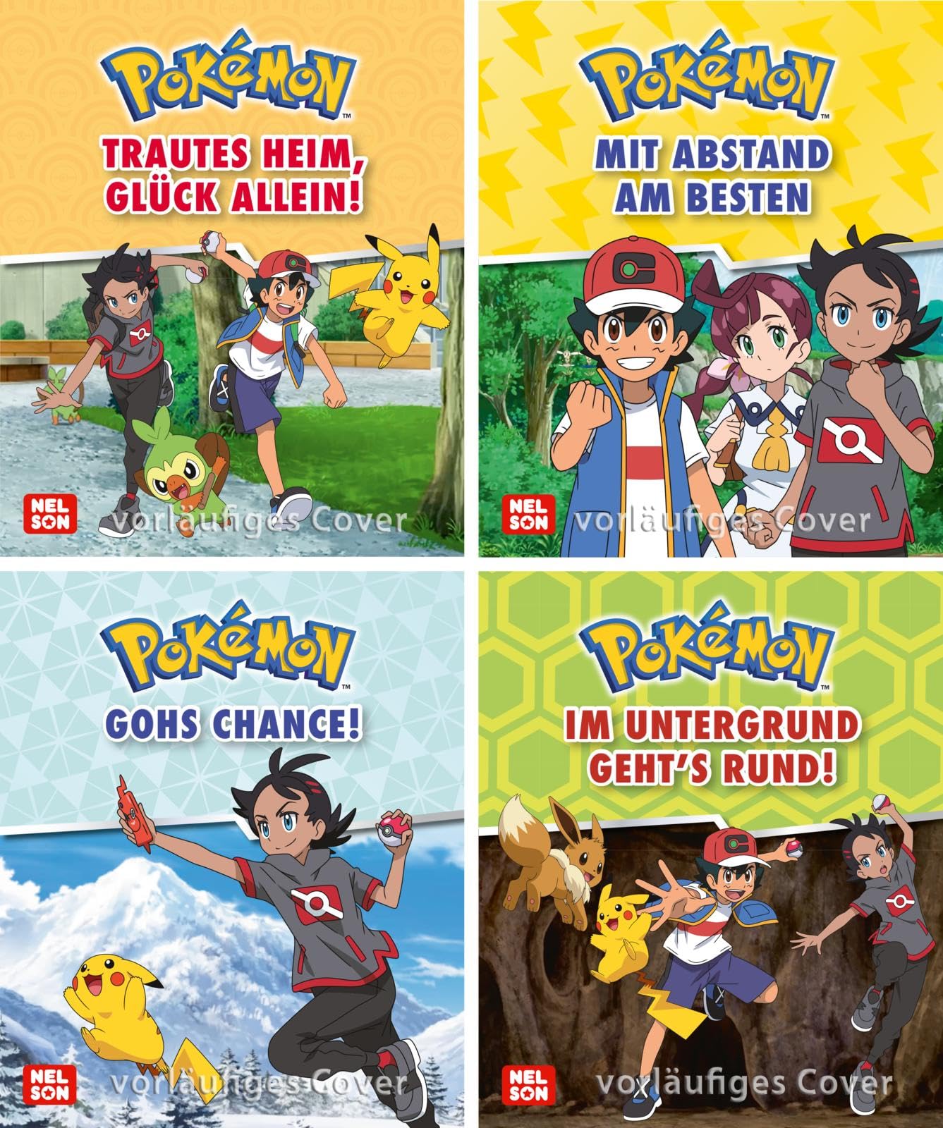 Nelson Mini-Bücher: Pokémon 5-8 (Einzel/WWS) Books