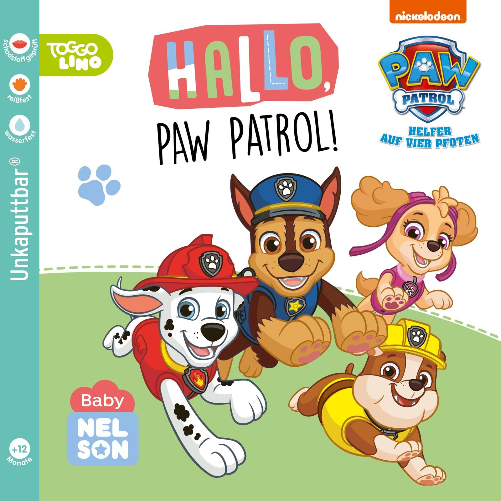 PAW Patrol Lernbuch: Baby Nelson (unkaputtbar) 2: Hallo, PAW Patrol! Non-fiction