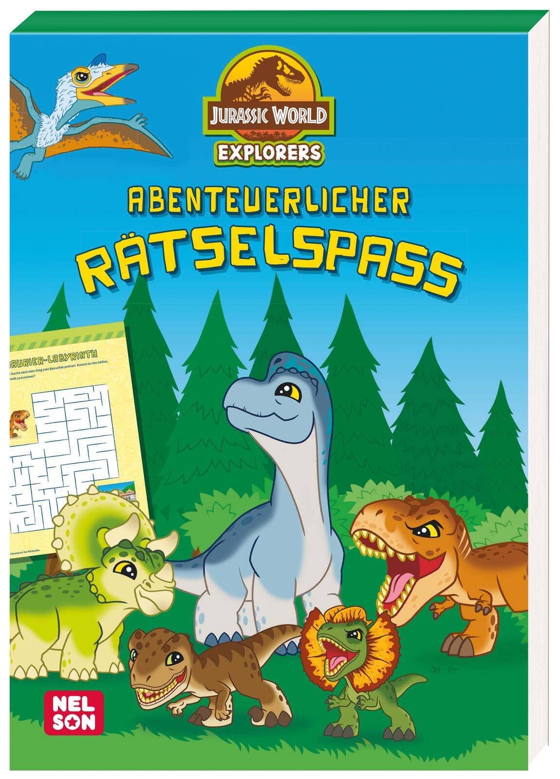 Jurassic World Explorers: Abenteuerlicher Rätselspaß Non-fiction books for kids