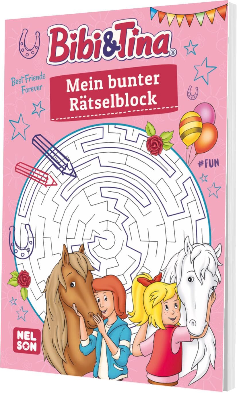 Bibi & Tina: Mein bunter Rätselblock Novels & Short Stories for children