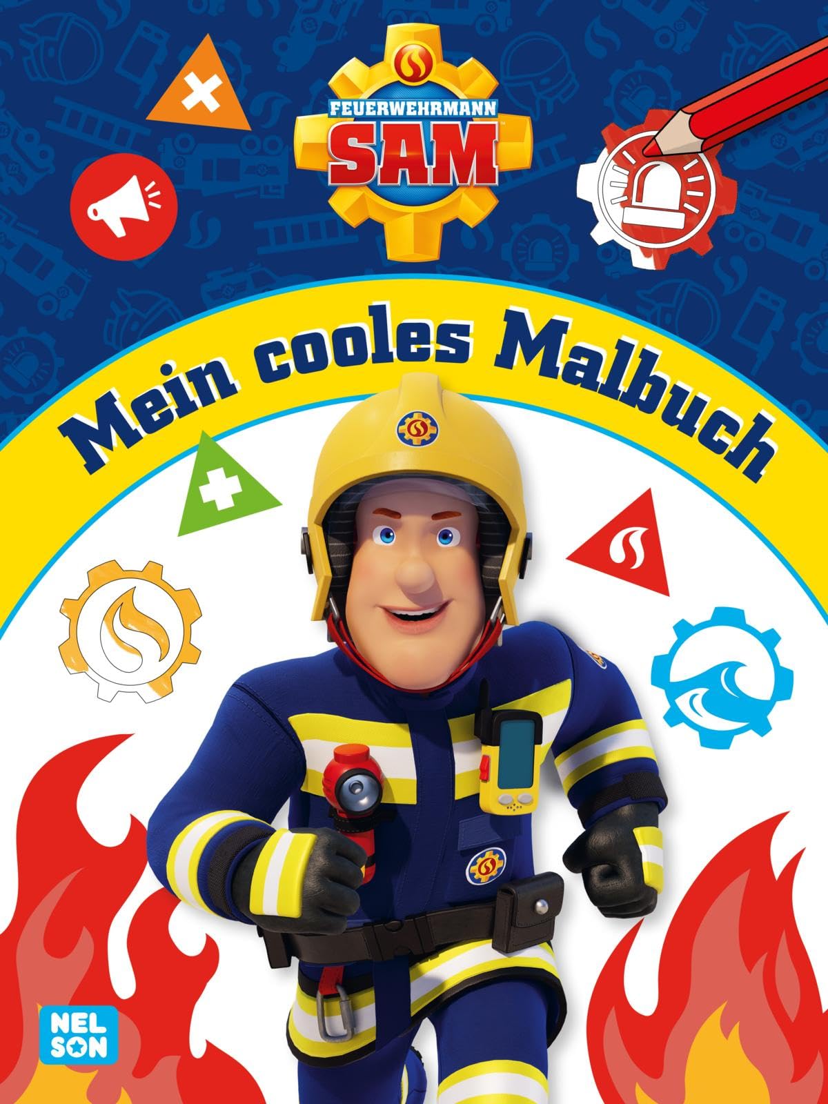 Feuerwehrmann Sam: Mein cooles Malbuch Non-fiction