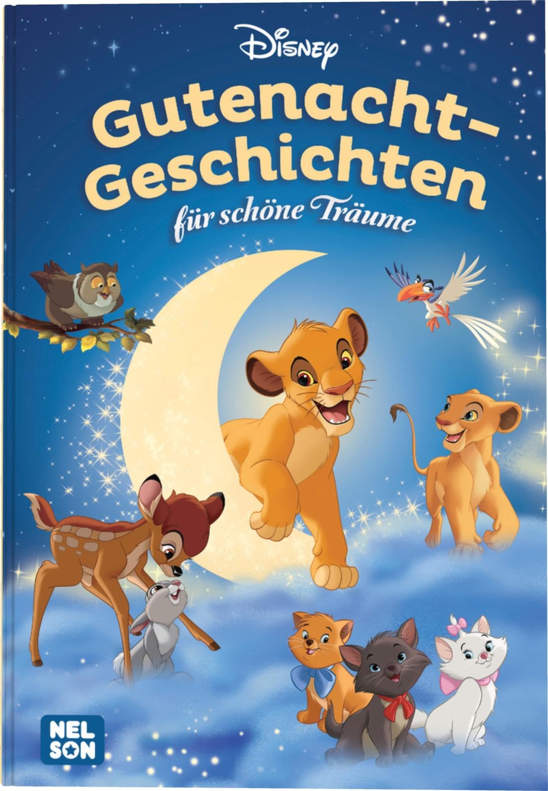Disney Vorlesebuch: Gutenacht-Geschichten für schöne Träume: 4 bezaubernde Vorlesegeschichten | Disney-Klassiker zum Vorlesen für Kinder ab 3 Jahren Non-fiction