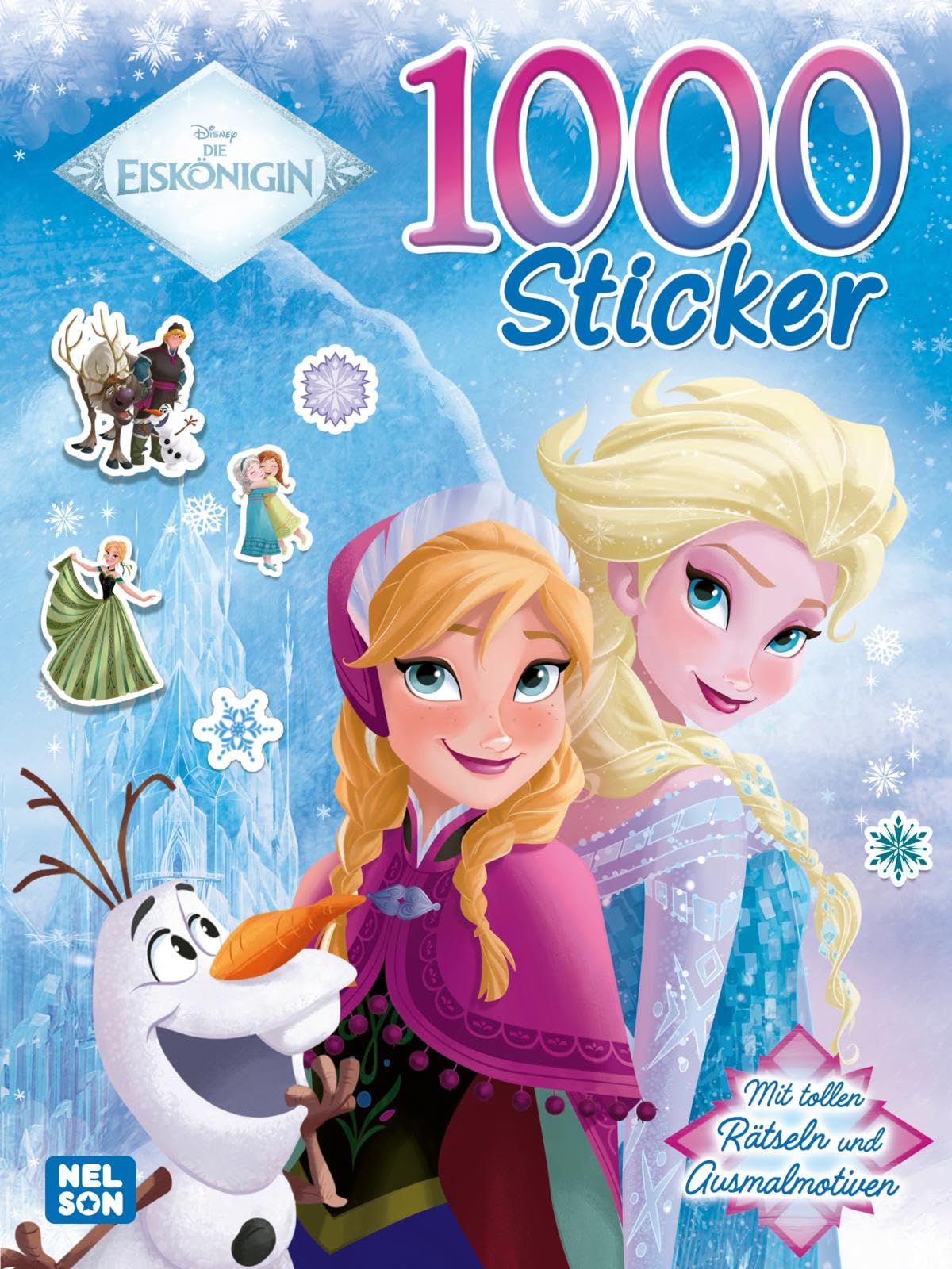 Disney Die Eiskönigin: 1000 Sticker Non-fiction books for kids