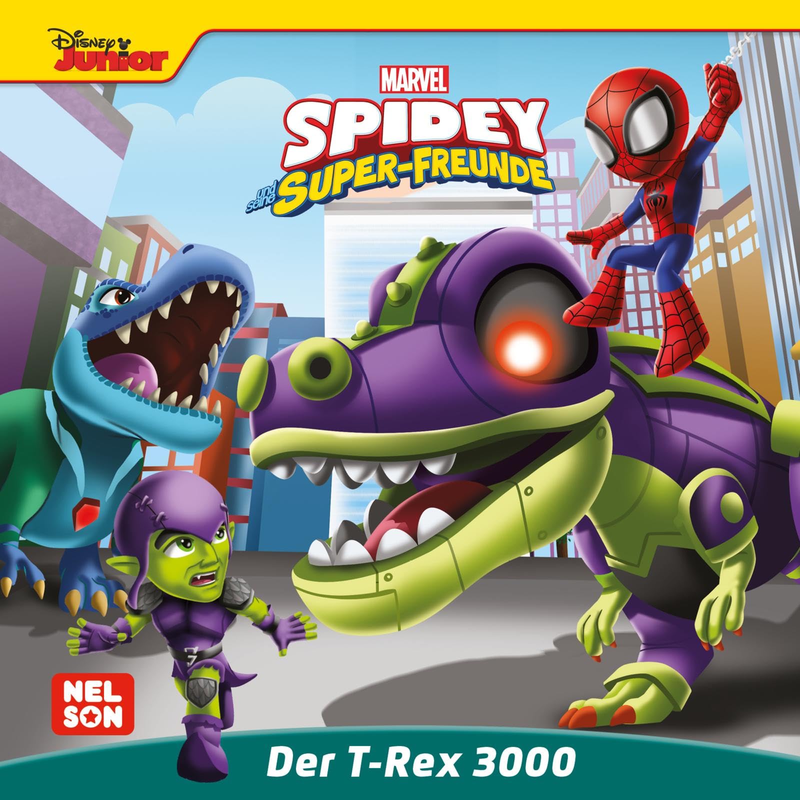 Maxi-Mini 210: MARVEL Spidey und seine Super-Freunde: Der T-Rex 3000: TV-Folge im handlichen Format spannend nacherzählt für Kinder ab 3 Jahren (Nelson Maxi-Mini) Film, Art & Culture