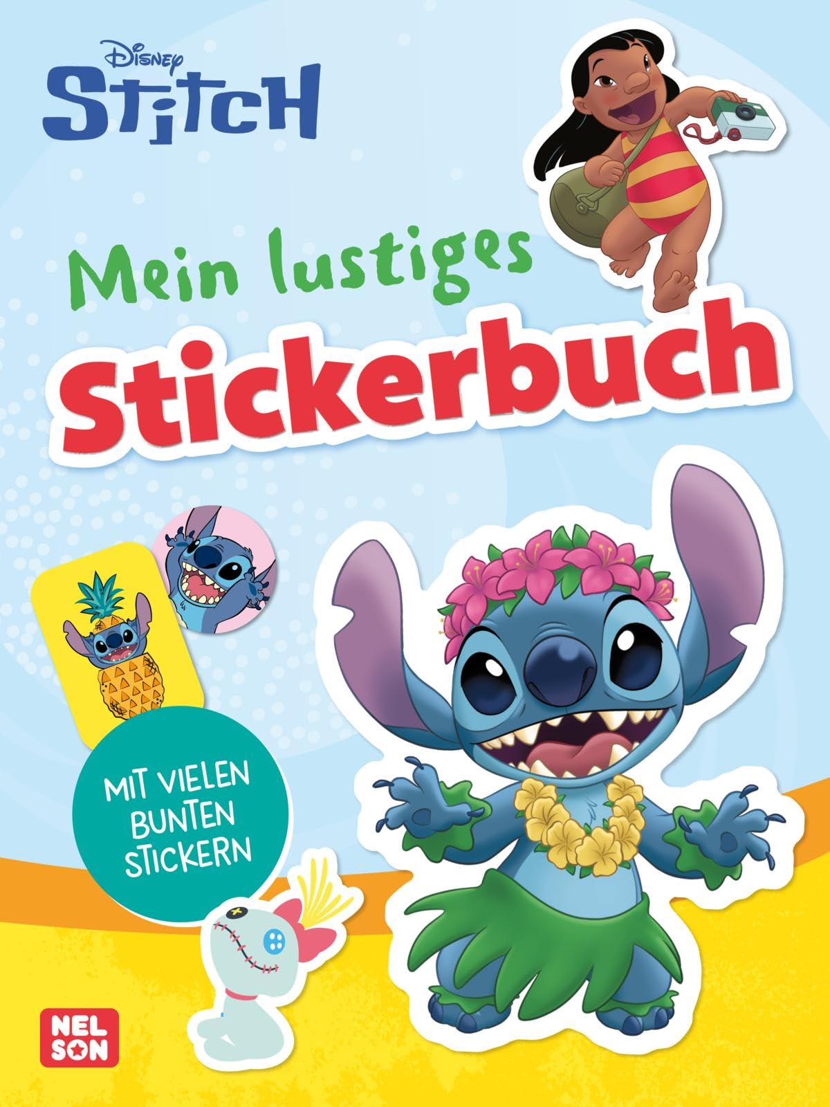 Disney Kreative Beschäftigung: Stitch: Mein lustiges Stickerbuch Non-fiction