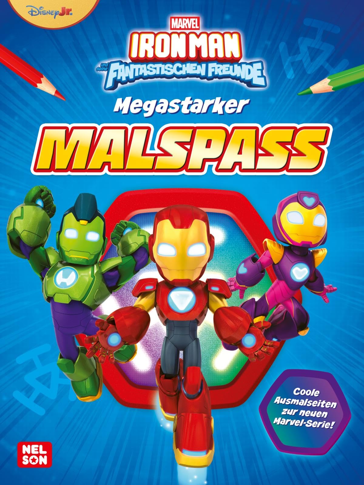 MARVEL: Iron Man und seine fantastischen Freunde: Megastarker Malspaß Manga