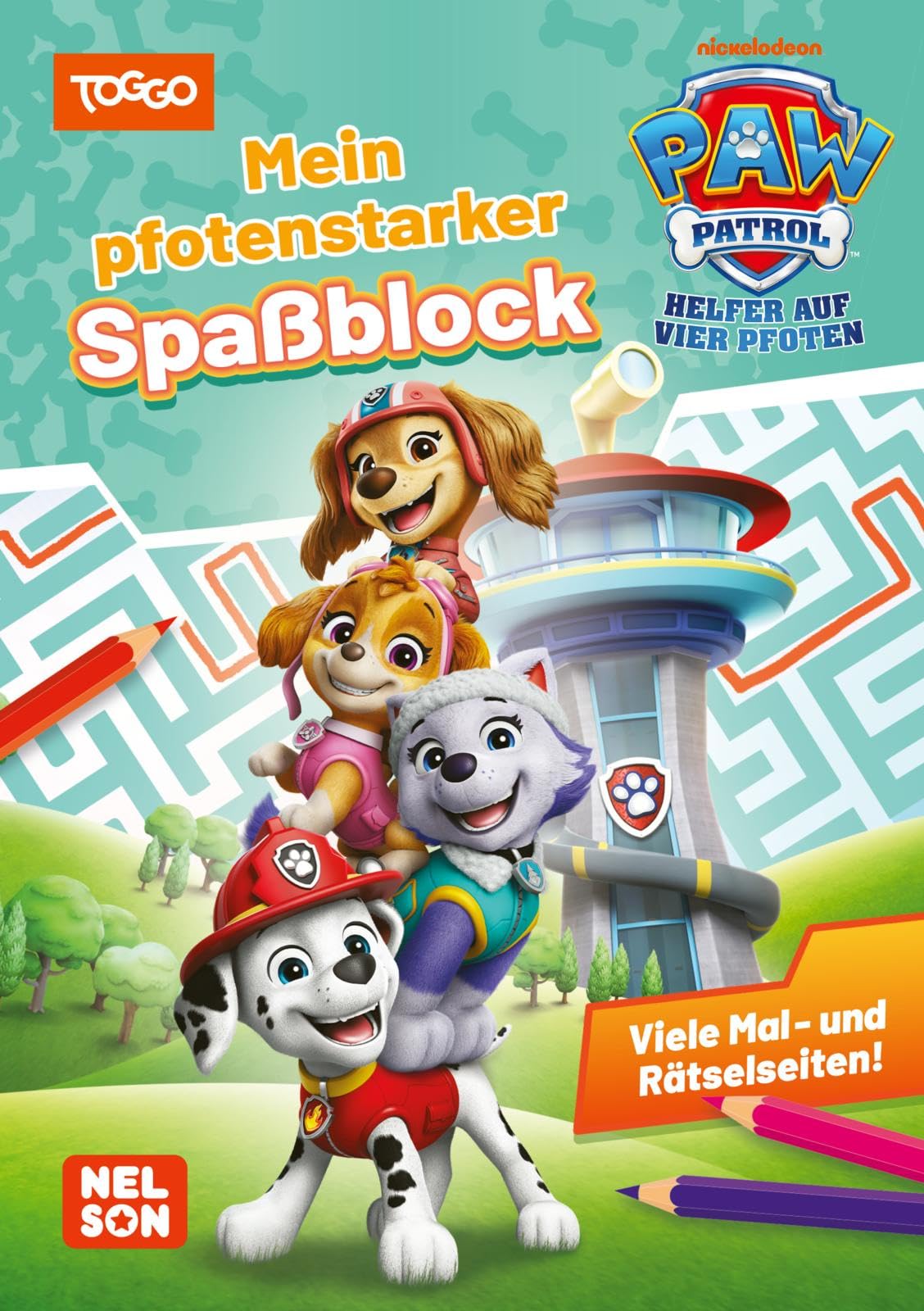 PAW Patrol Kindergartenheft: Mein pfotenstarker Spaßblock Non-fiction