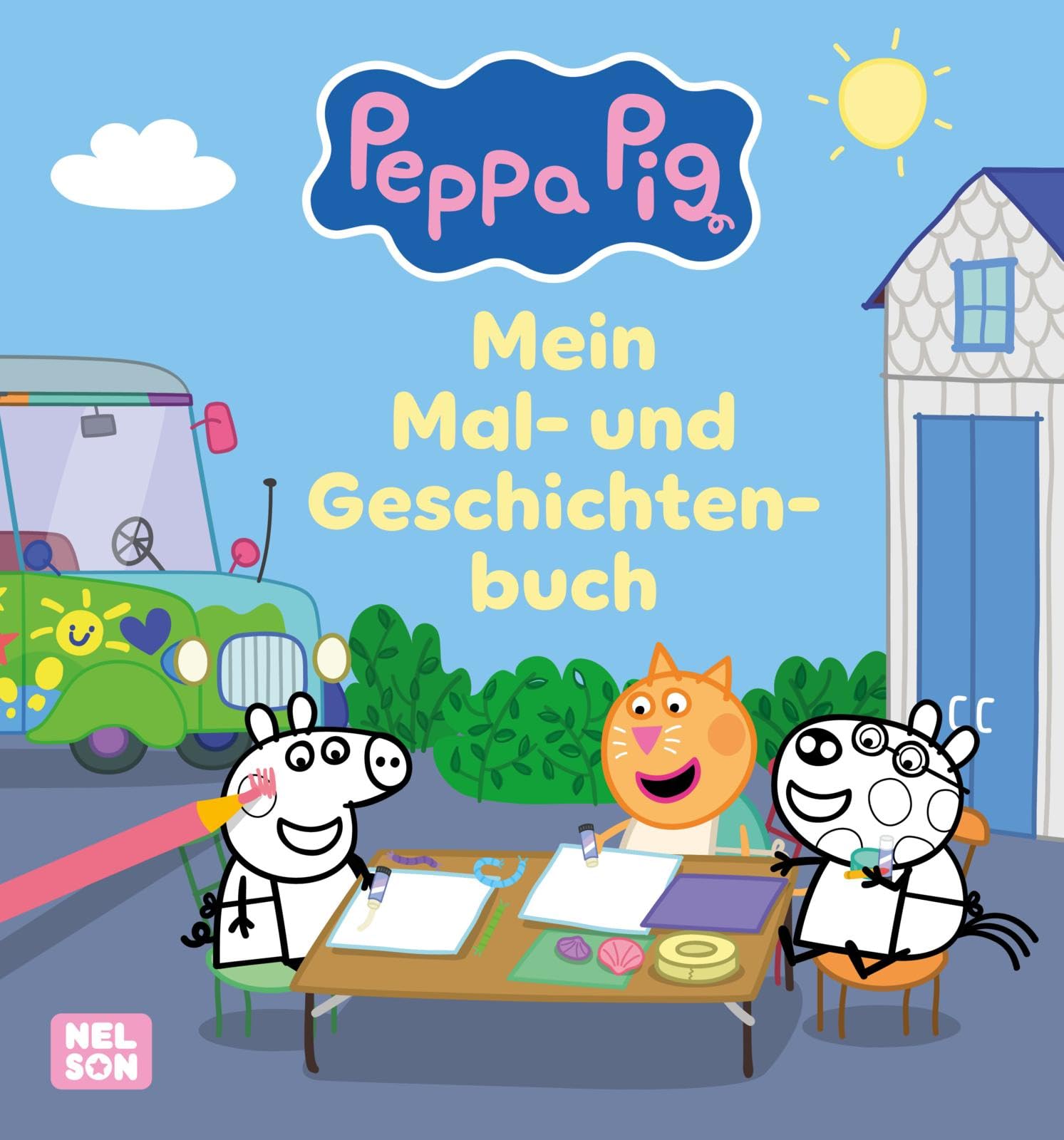 Peppa Wutz Ausmalbilder: Peppa Pig: Mein Mal- und Geschichtenbuch Non-fiction