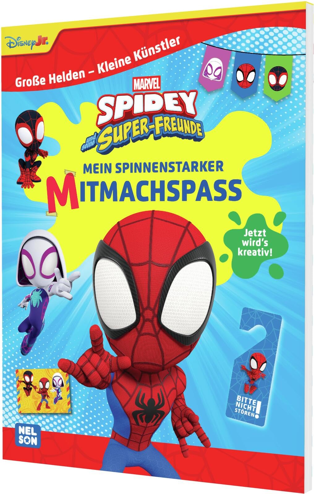 Große Helden - Kleine Künstler: Spidey und seine Super-Freunde: Mein spinnenstarker Mitmachspaß Film, Art & Culture
