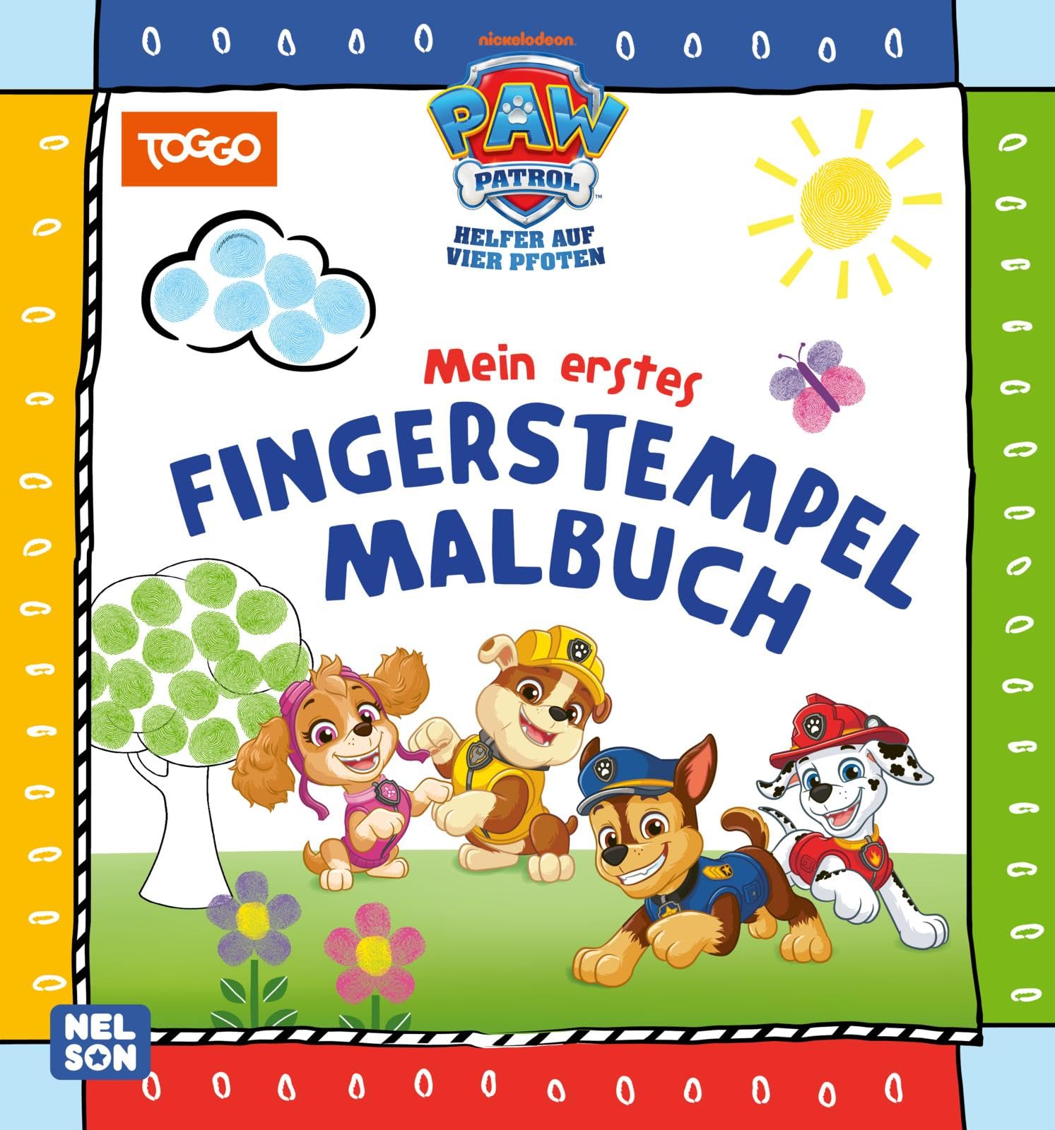 PAW Patrol Kindergartenheft: Mein erstes Fingerstempel-Malbuch Non-fiction