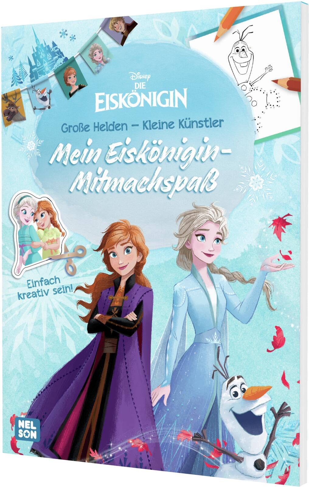 Disney Die Eiskönigin: Große Helden - Kleine Künstler: Mein Eiskönigin-Mitmachspaß Non-fiction