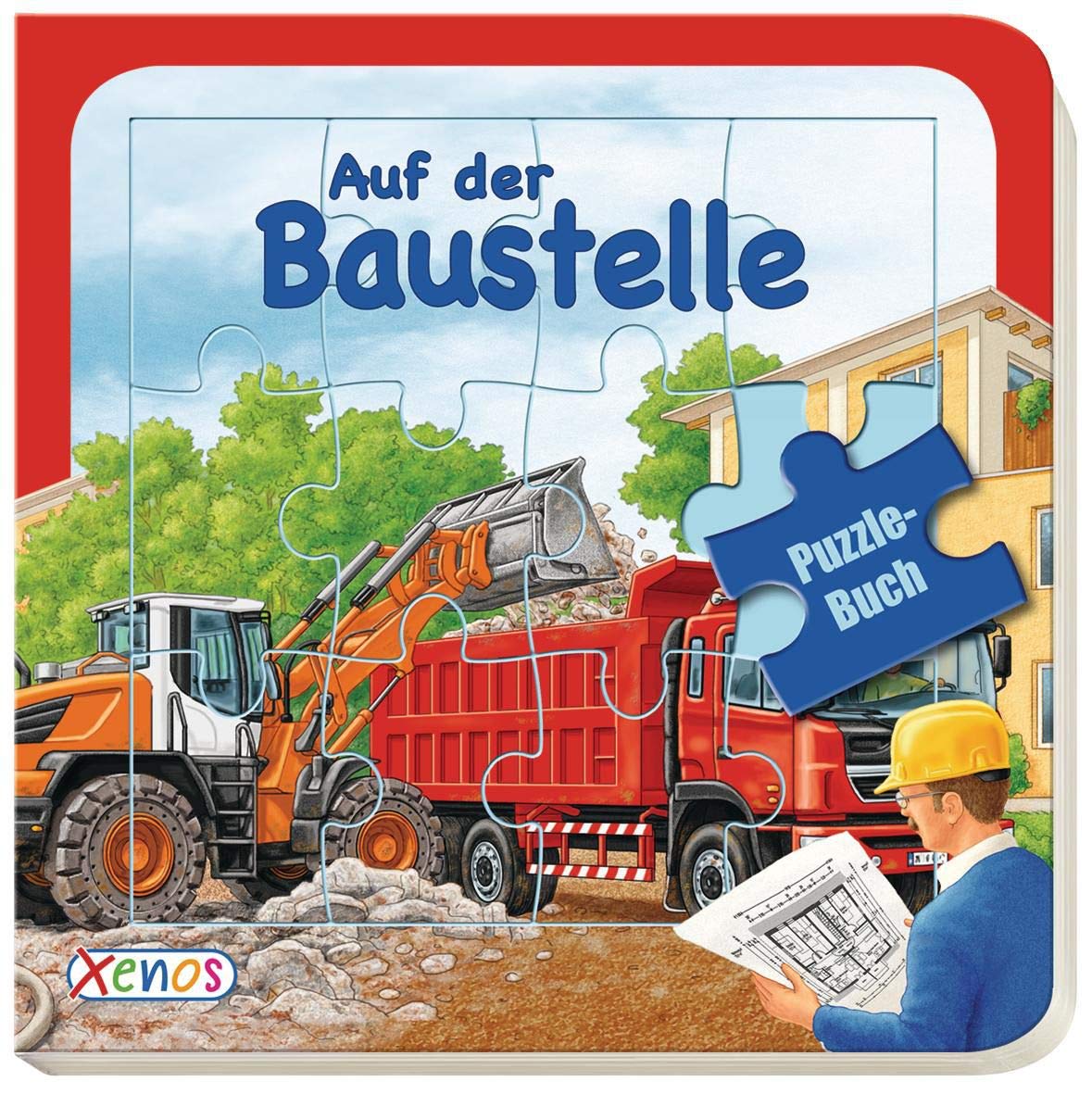 Product Image: Auf der Baustelle Puzzlebuch: Puzzlebuch