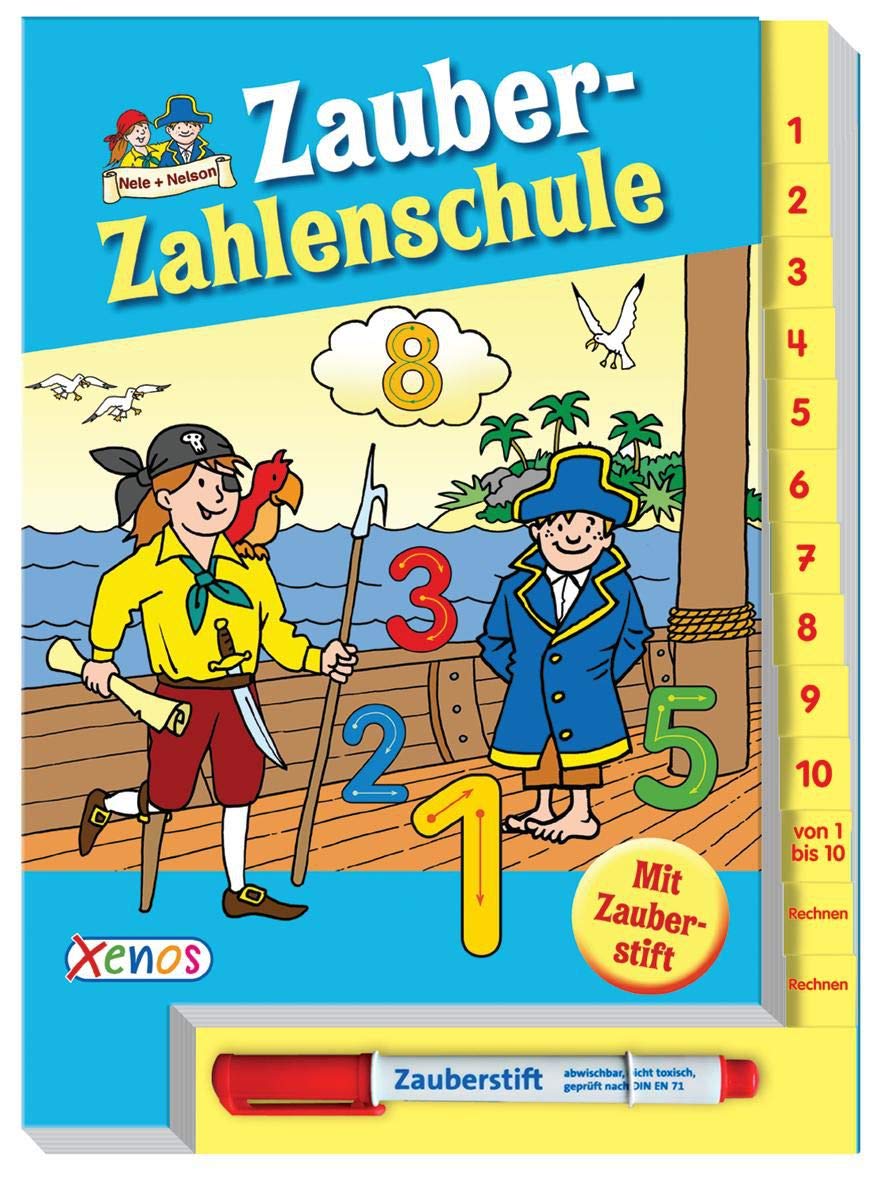 Nele und Nelson, Zauber-Zahlenschule: Mit Zauberstift Tiptoi & Games