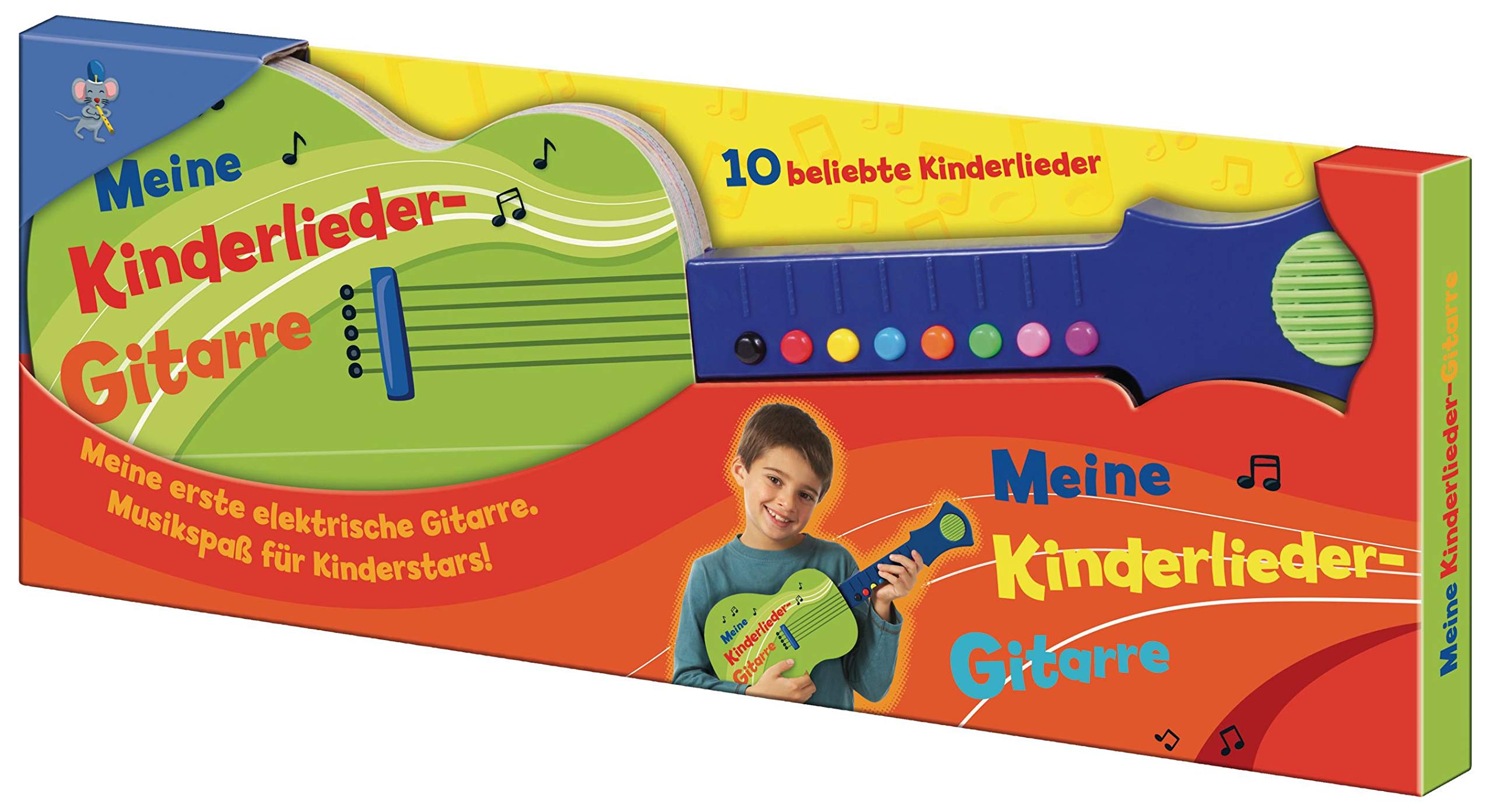 Meine Kinderlieder-Gitarre: Meine erste elektrische Gitarre. Musikspaß für Kinderstars! 10 beliebte Kinderlieder Non-fiction