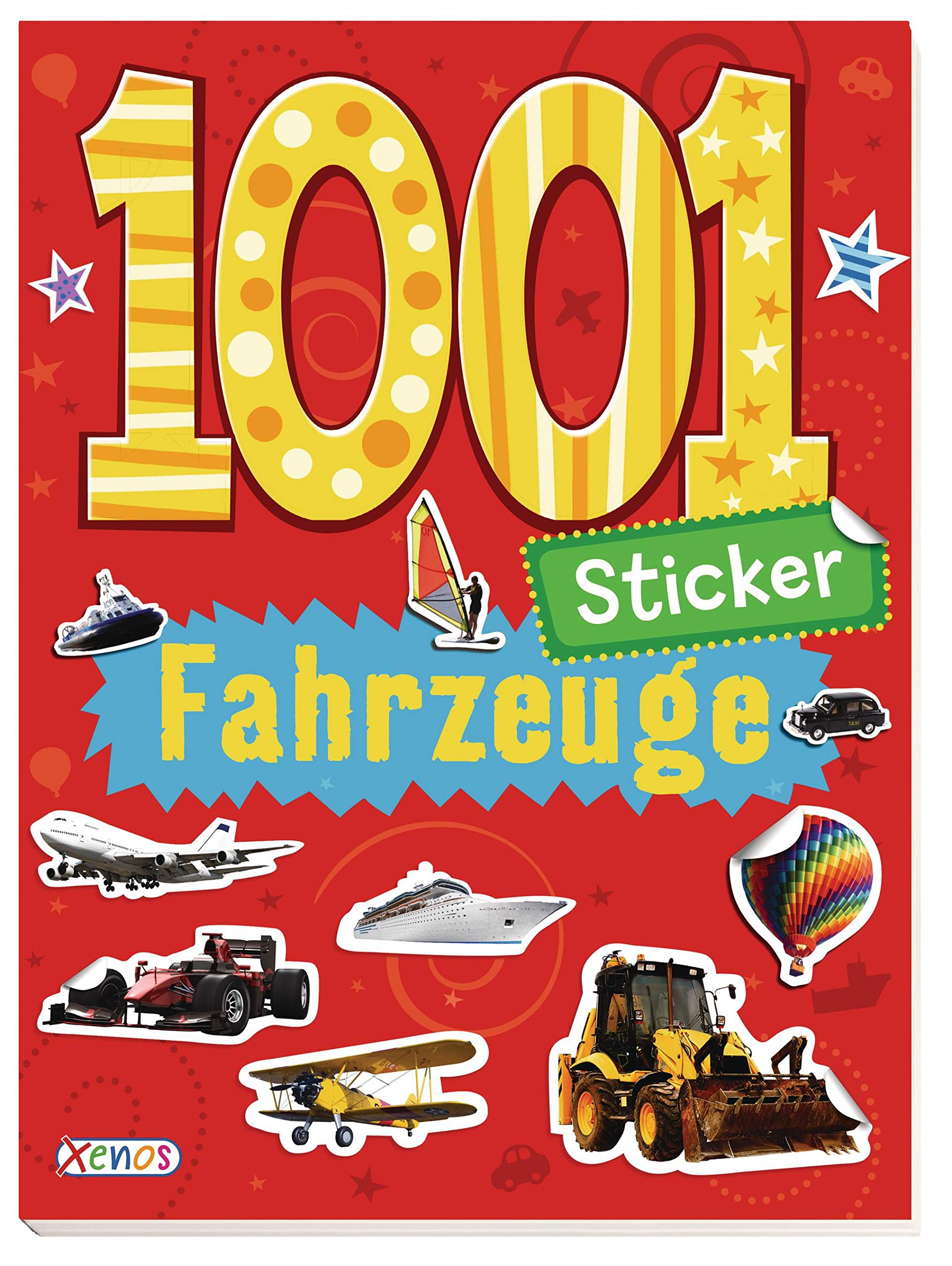 1001 Sticker: Fahrzeuge Tiptoi & Games
