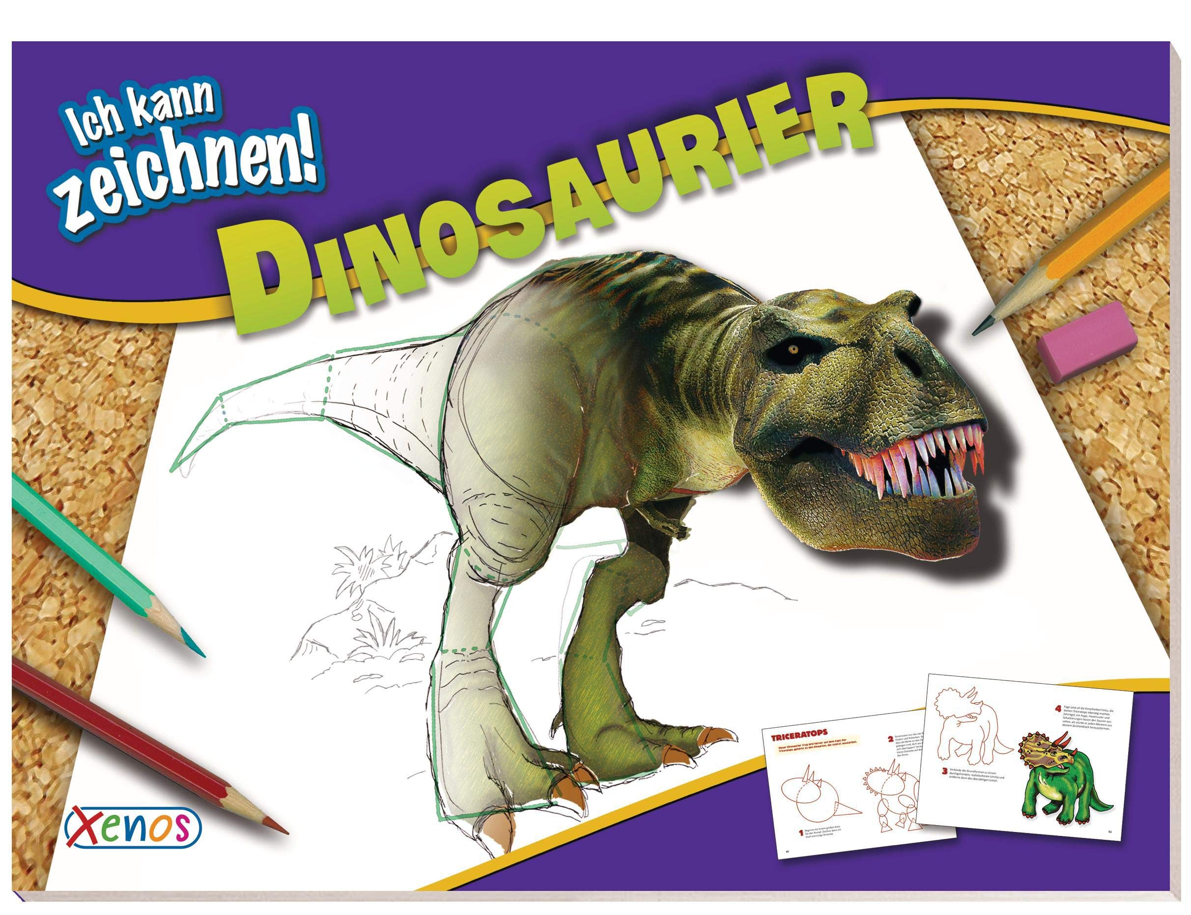 Ich kann zeichnen!: Dinosaurier Tiptoi & Games