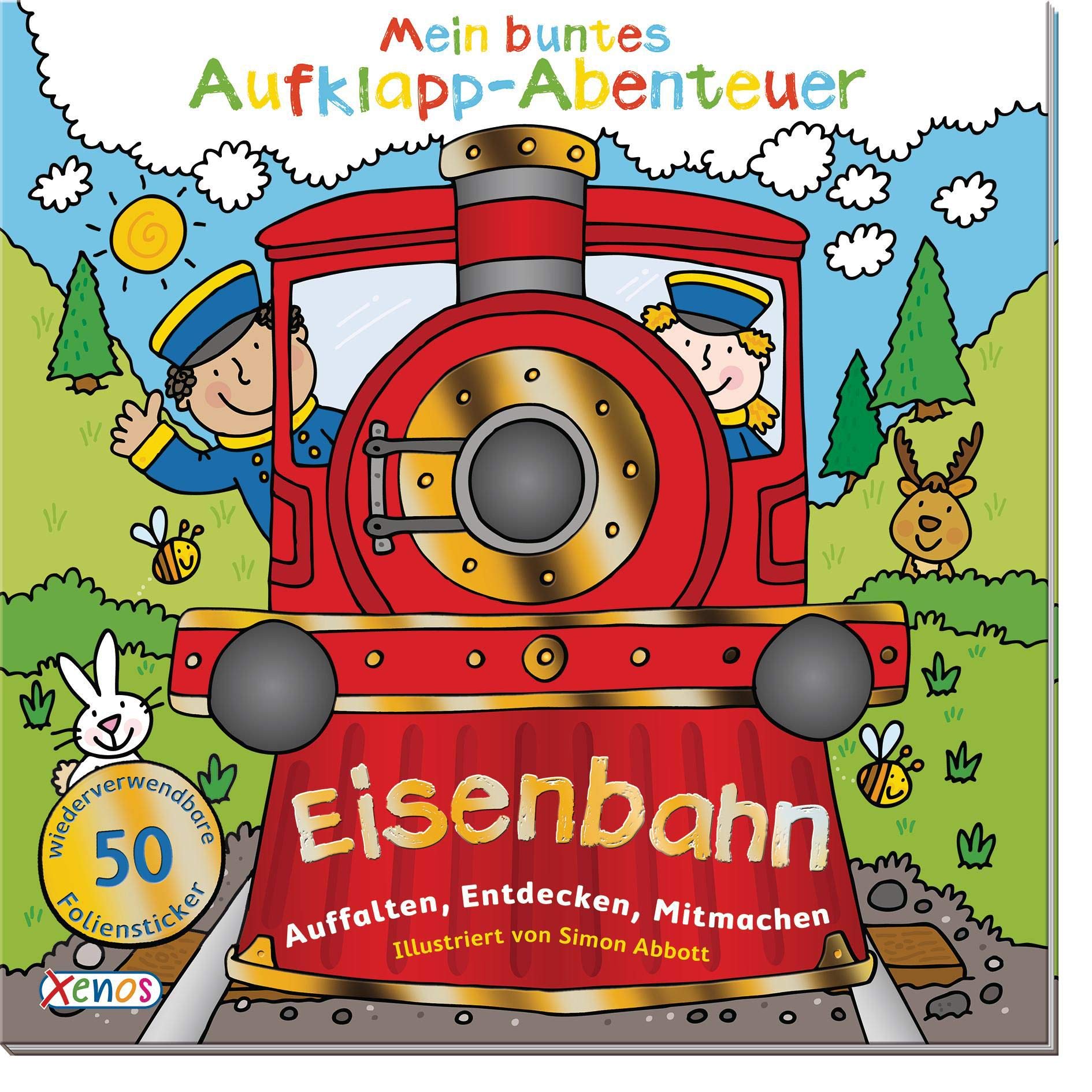 Mein buntes Aufklapp-Abenteuer: Eisenbahn: Auffalten, Entdecken, Mitmachen. Novels & Short Stories