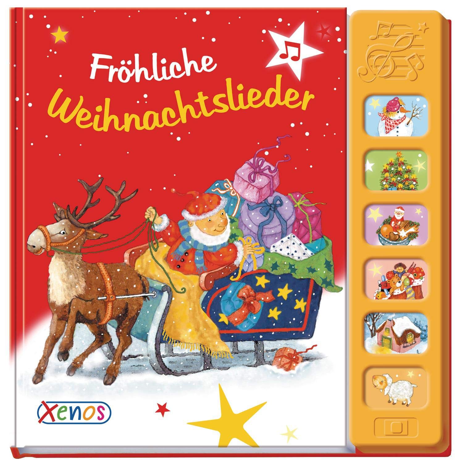 Fröhliche Weihnachtslieder - Soundbuch: Soundbuch mit 6 Sounds Novels & Short Stories