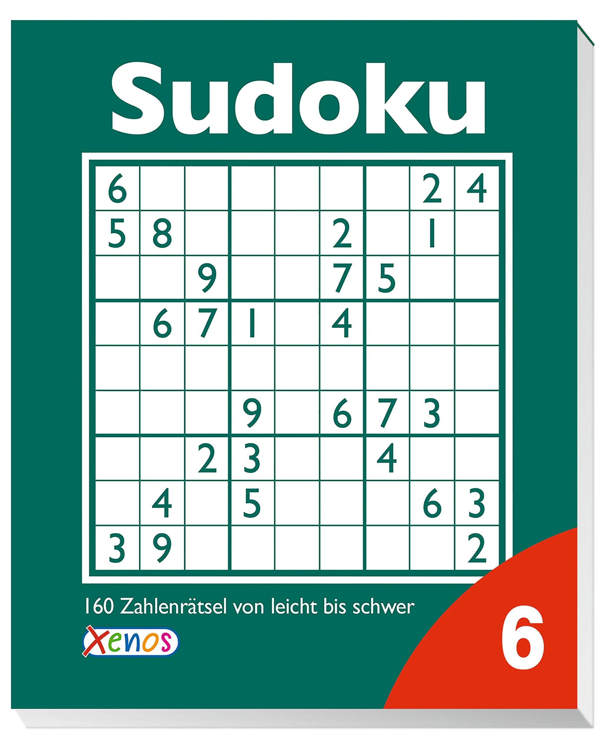 Sudoku, Band 6: 160 Zahlenrätsel von leicht bis schwer Leisure & Fun