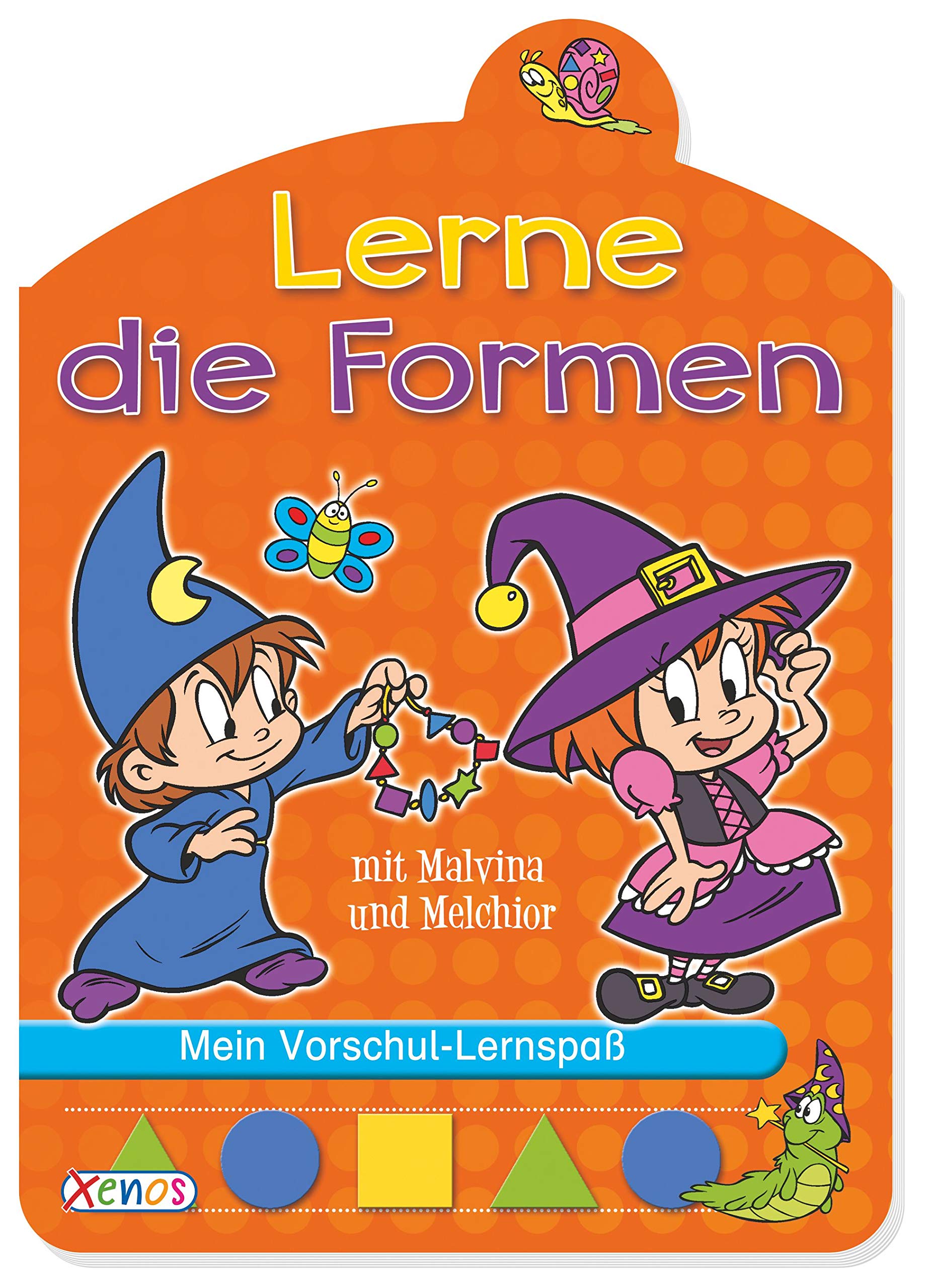 Mein Vorschul-Lernspaß: Lerne die Formen: mit Malvina und Melchior Non-fiction