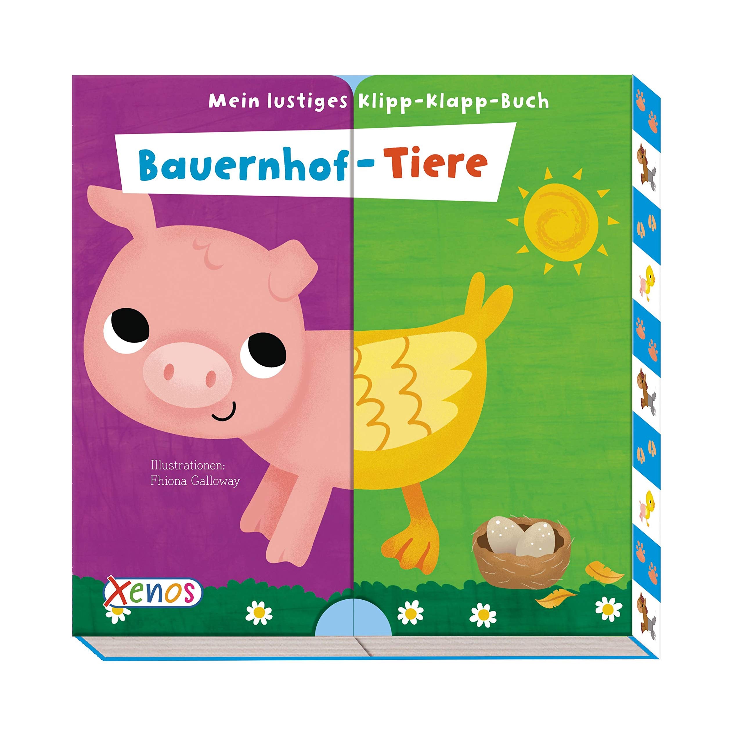 Mein lustiges Klipp-Klapp-Buch: Bauernhof-Tiere Novels & Short Stories