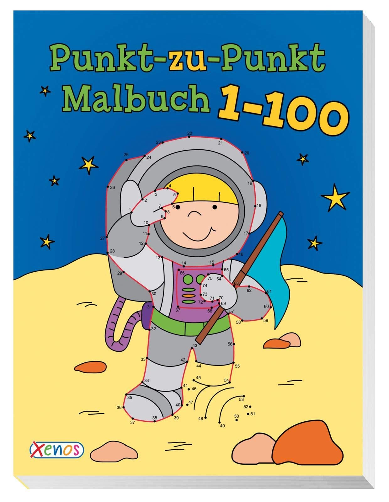Punkt-zu-Punkt-Malbuch 1-100 book