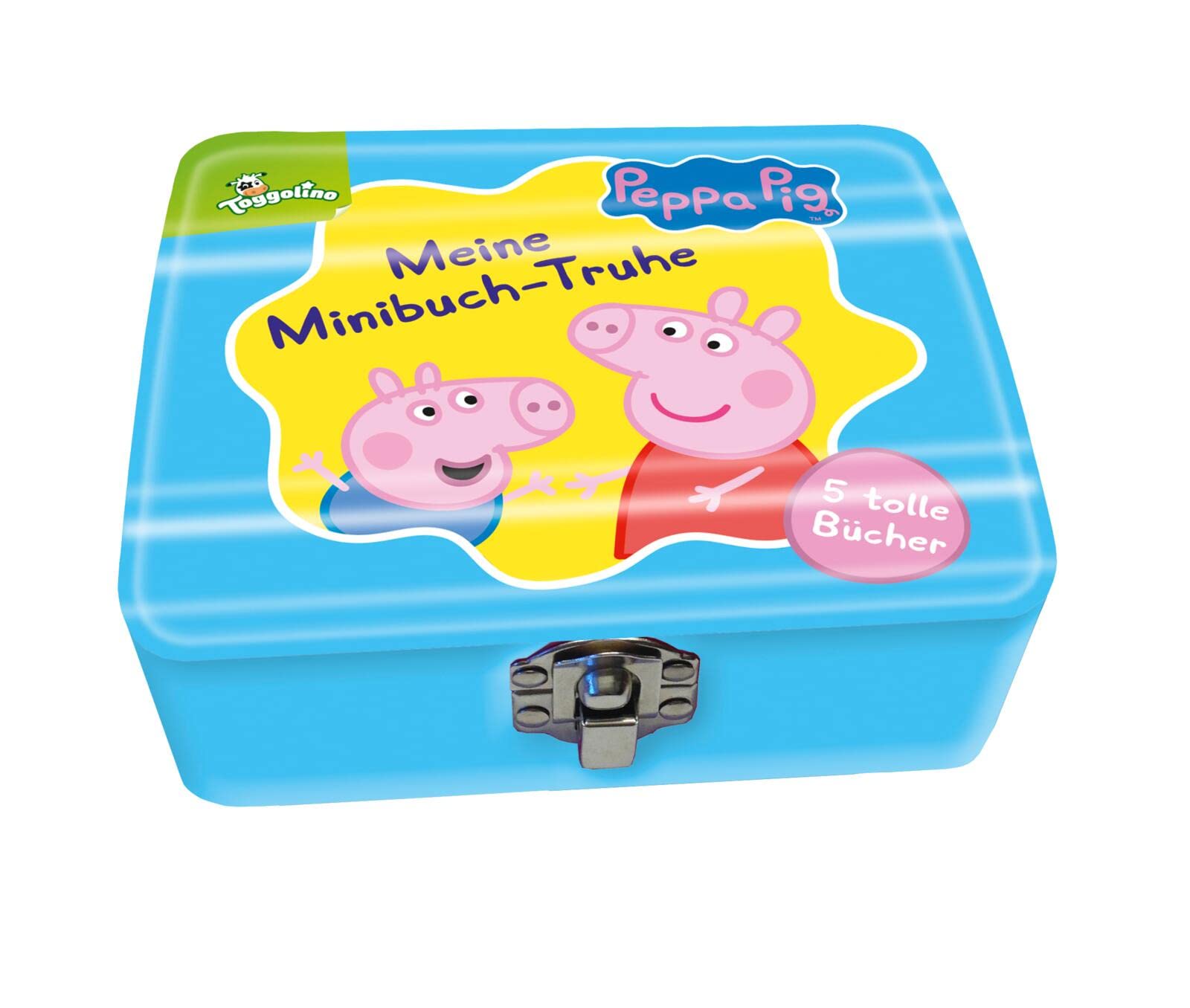 Peppa Wutz: Meine Minibuch-Truhe: Peppa Pig: Metalltruhe mit 5 Minibüchern Non-fiction