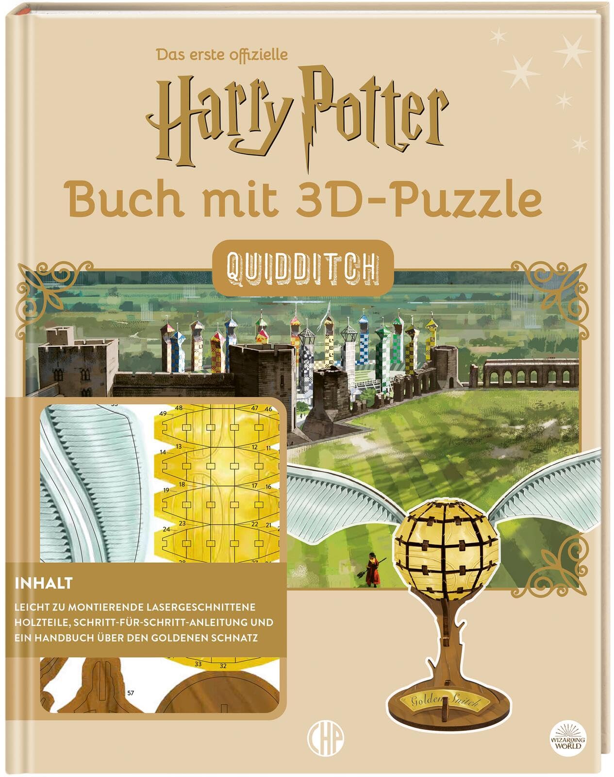 Harry Potter - Quidditch - Das offizielle Buch mit 3D-Puzzle Fan-Art Hobbies & Crafts