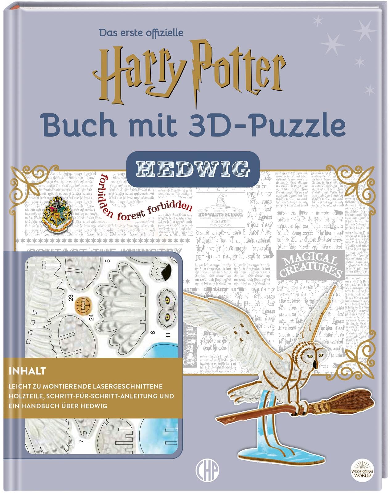 Harry Potter - Hedwig - Das offizielle Buch mit 3D-Puzzle Fan-Art Hobbies & Crafts