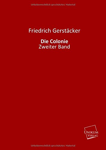Product Image: Die Colonie: Zweiter Band
