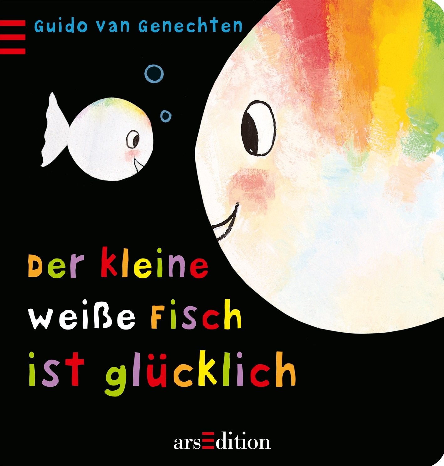 Der kleine weiße Fisch ist glücklich Children's books