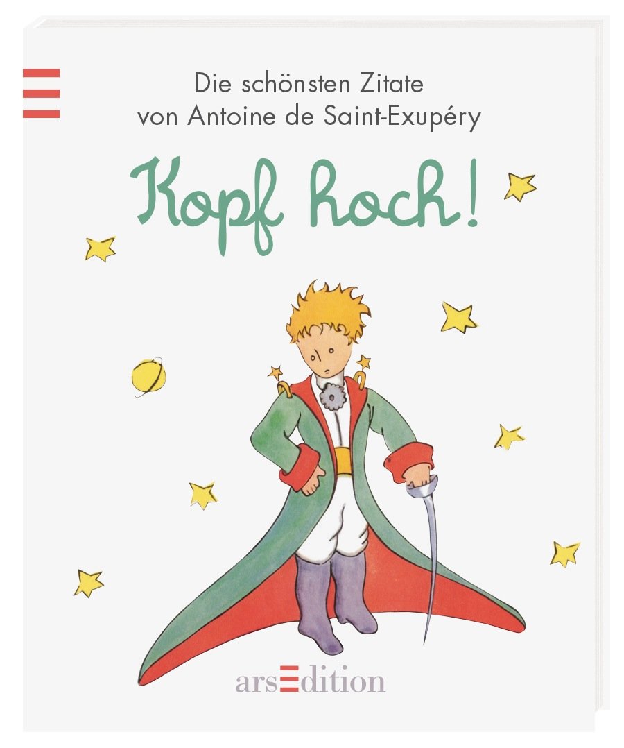 Der Kleine Prinz Kopf hoch: Minilibri: Die schönsten Zitate (Kleiner Prinz Minilibri) Living & Furnishing