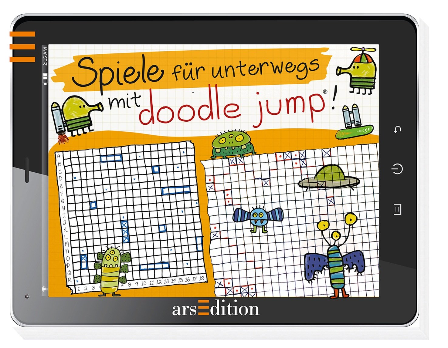 Spiele für unterwegs mit Doodle Jump Tiptoi & Games