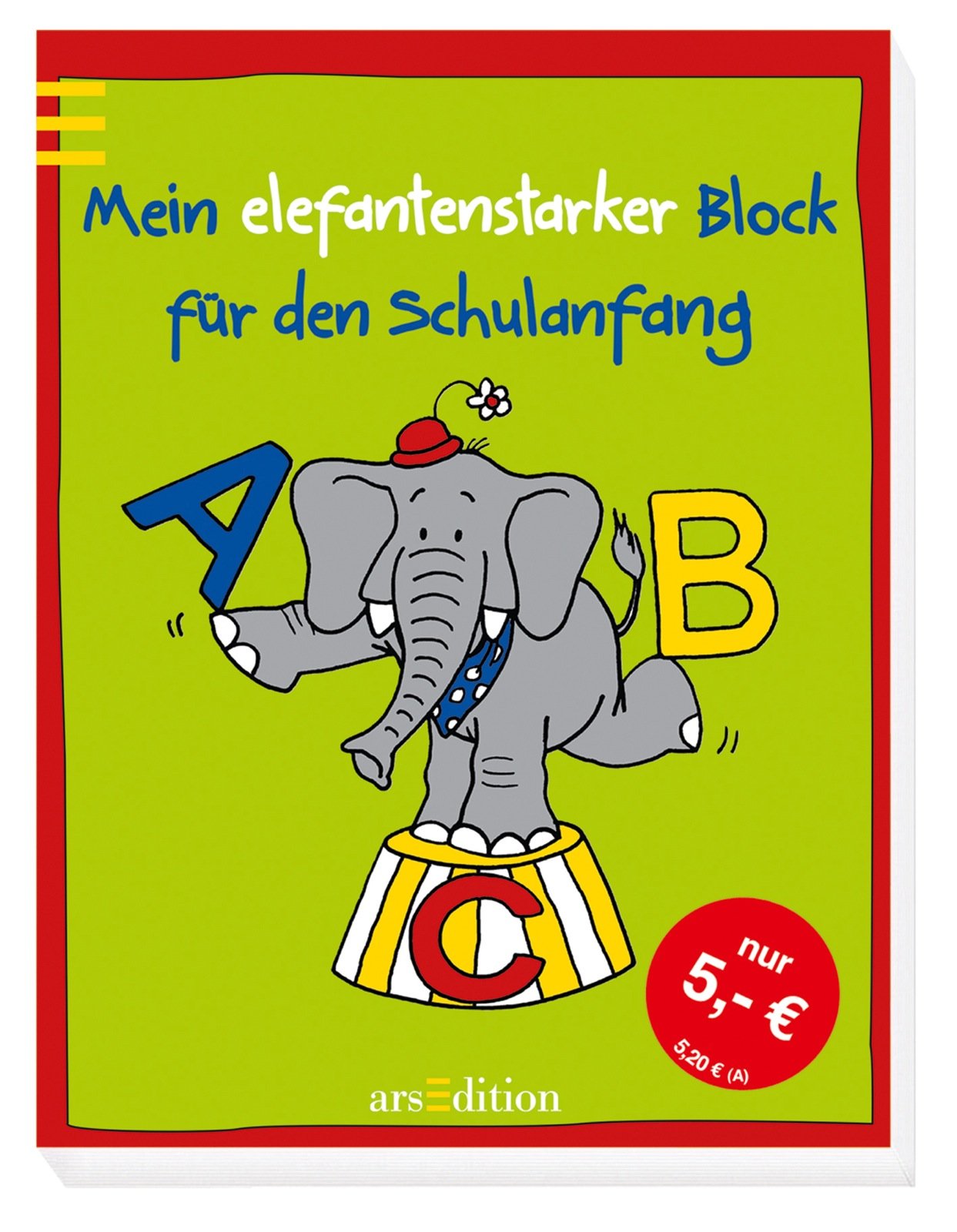 Mein elefantenstarker Block für den Schulanfang Tiptoi & Games
