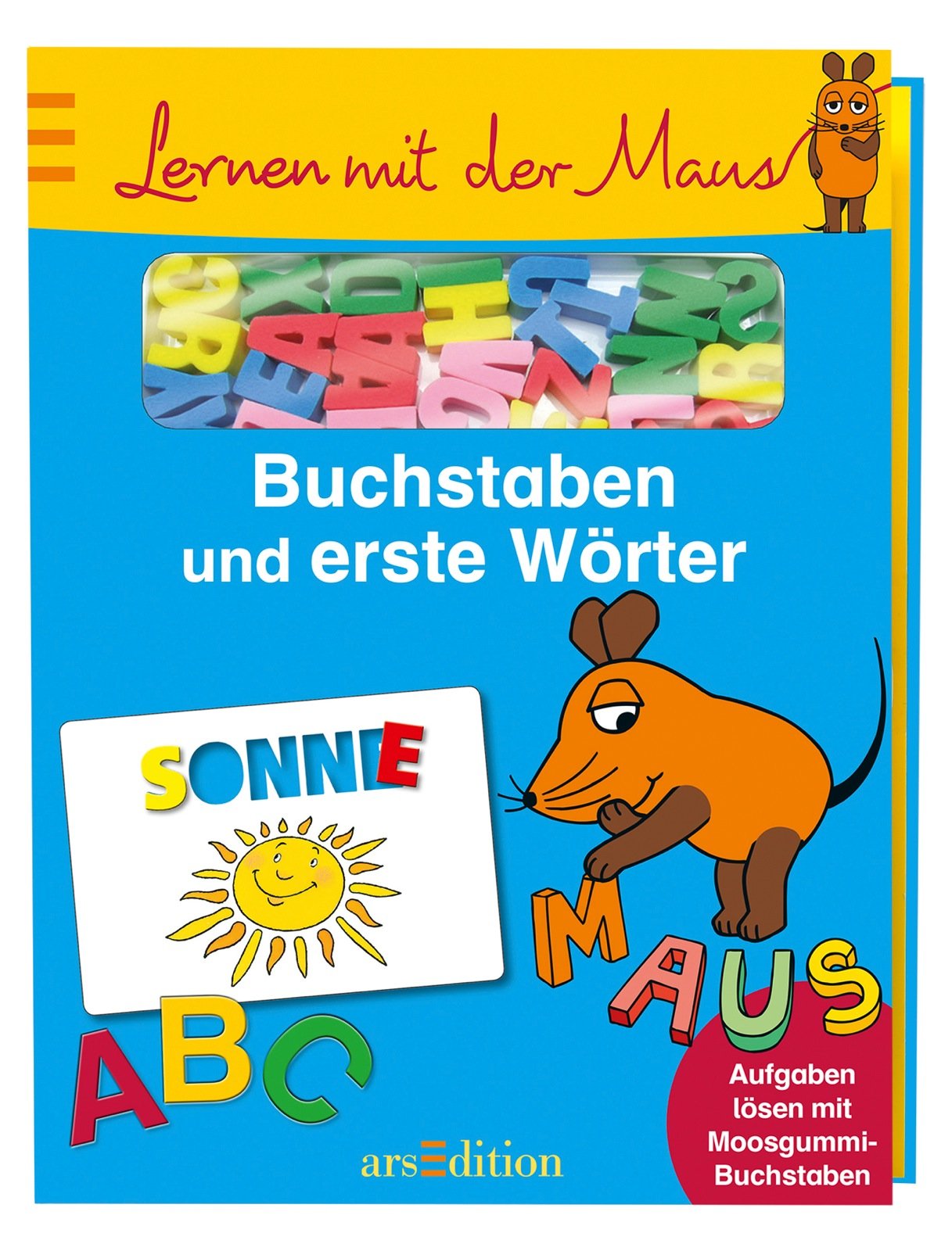 Lernen mit der Maus - Buchstaben und erste Wörter: Aufgaben lösen mit Moosgummi-Buchstaben Tiptoi & Games