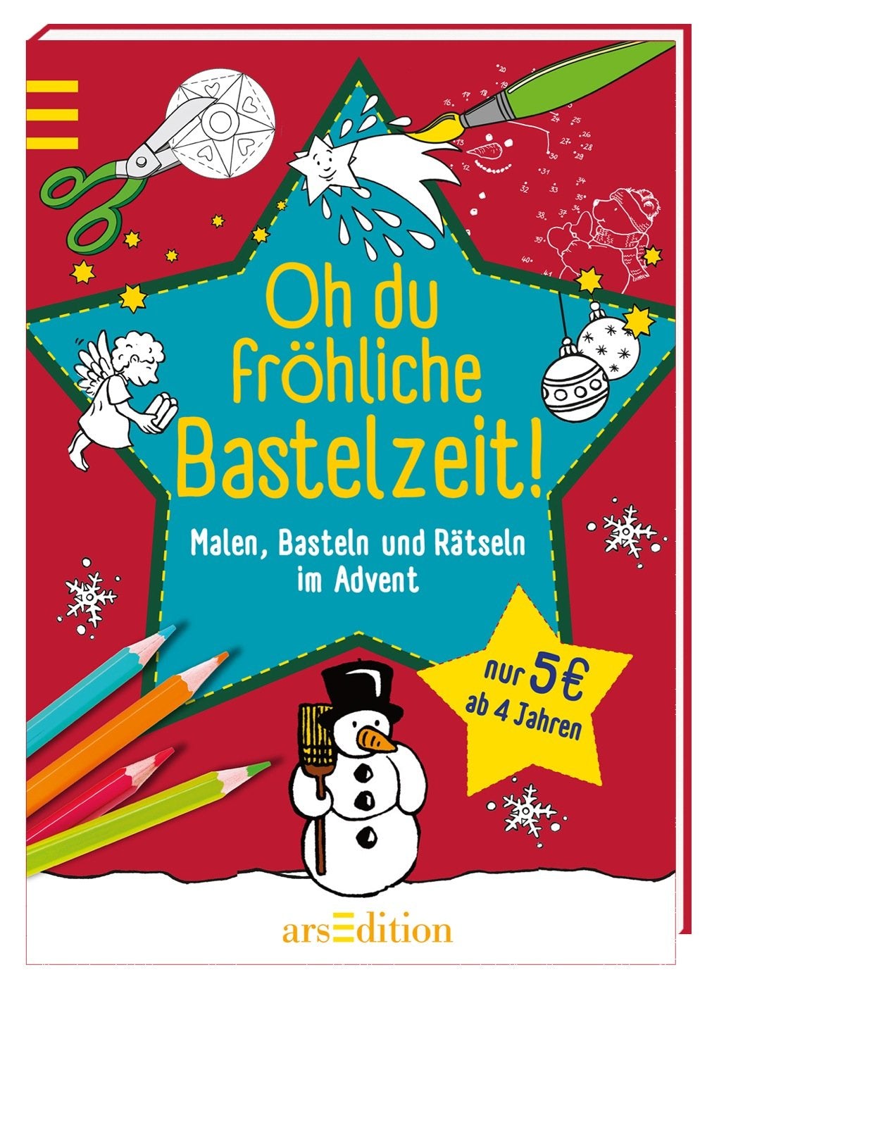 Oh du fröhliche Bastelzeit: Malen, Basteln und Rätseln im Advent Tiptoi & Games