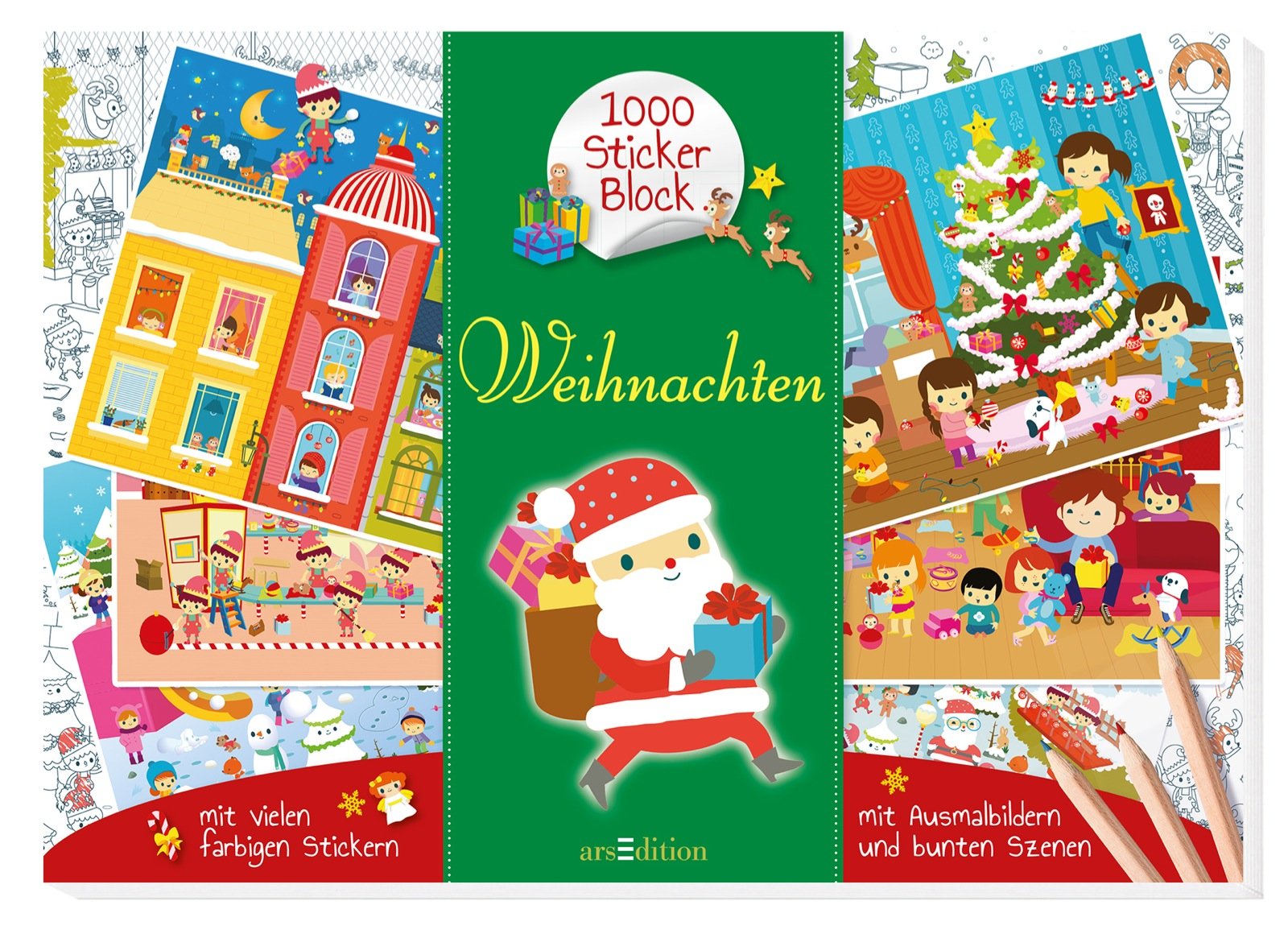 1000-Sticker-Block Weihnachten Tiptoi & Games