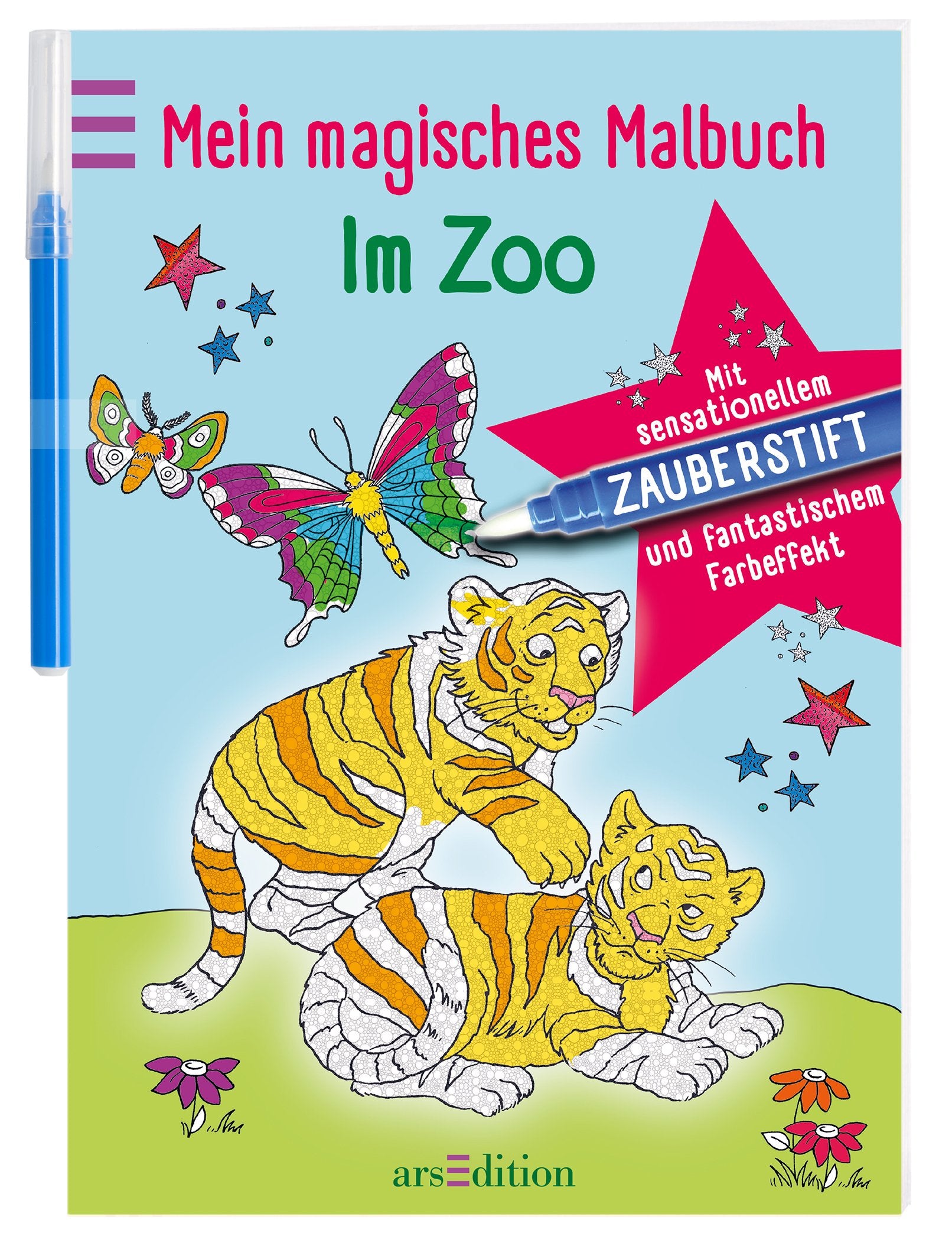 Mein magisches Malbuch Im Zoo book