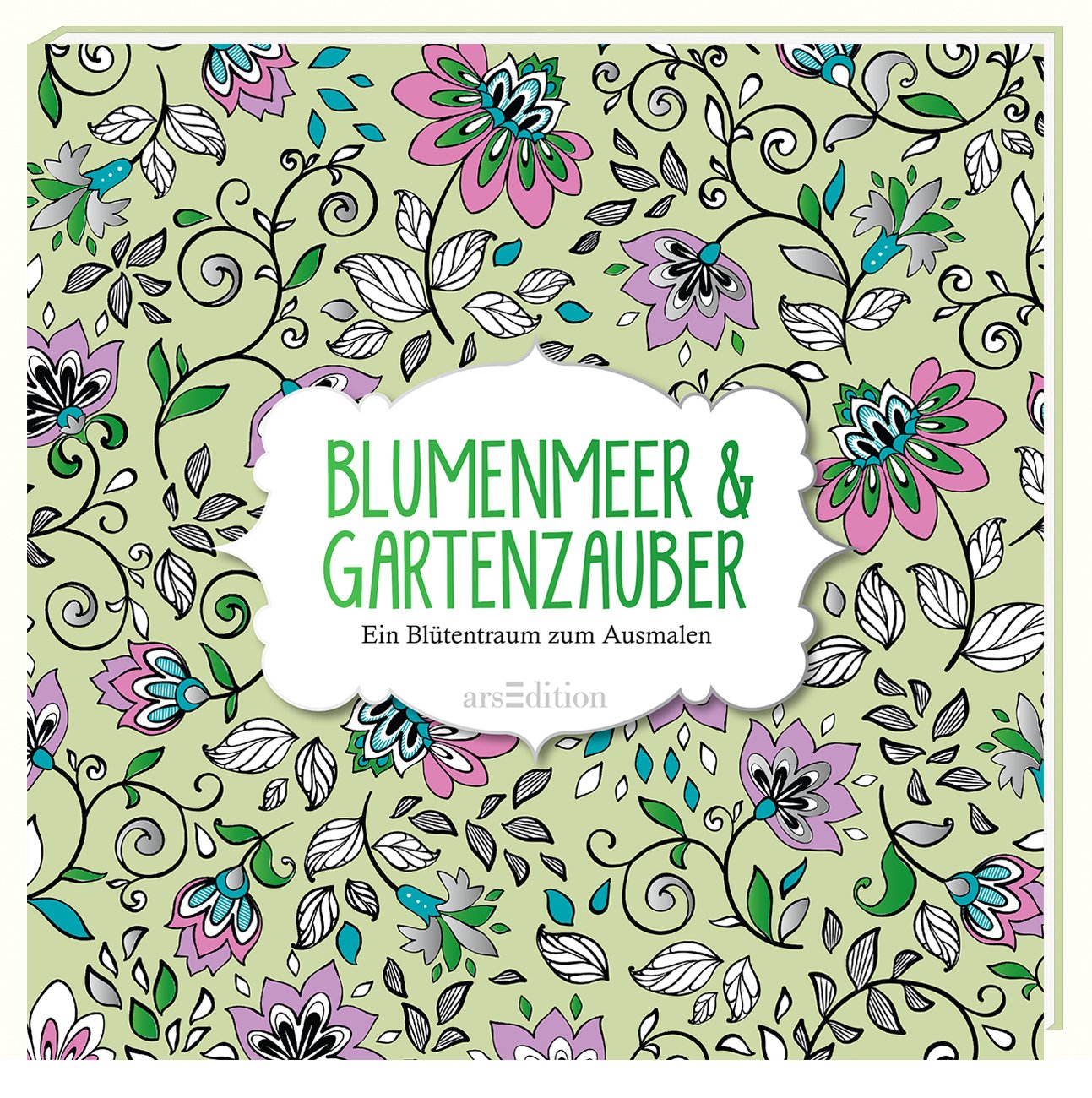Malbuch für Erwachsene: Blumenmeer & Gartenzauber Lifestyle