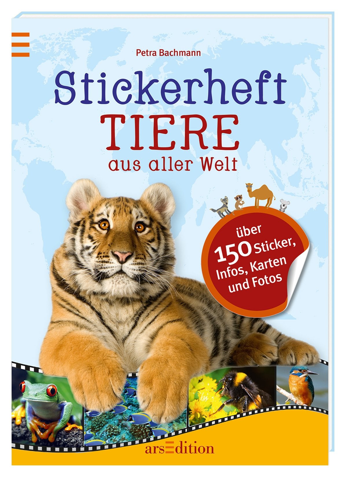 Stickerheft Tiere aus aller Welt Natural Sciences