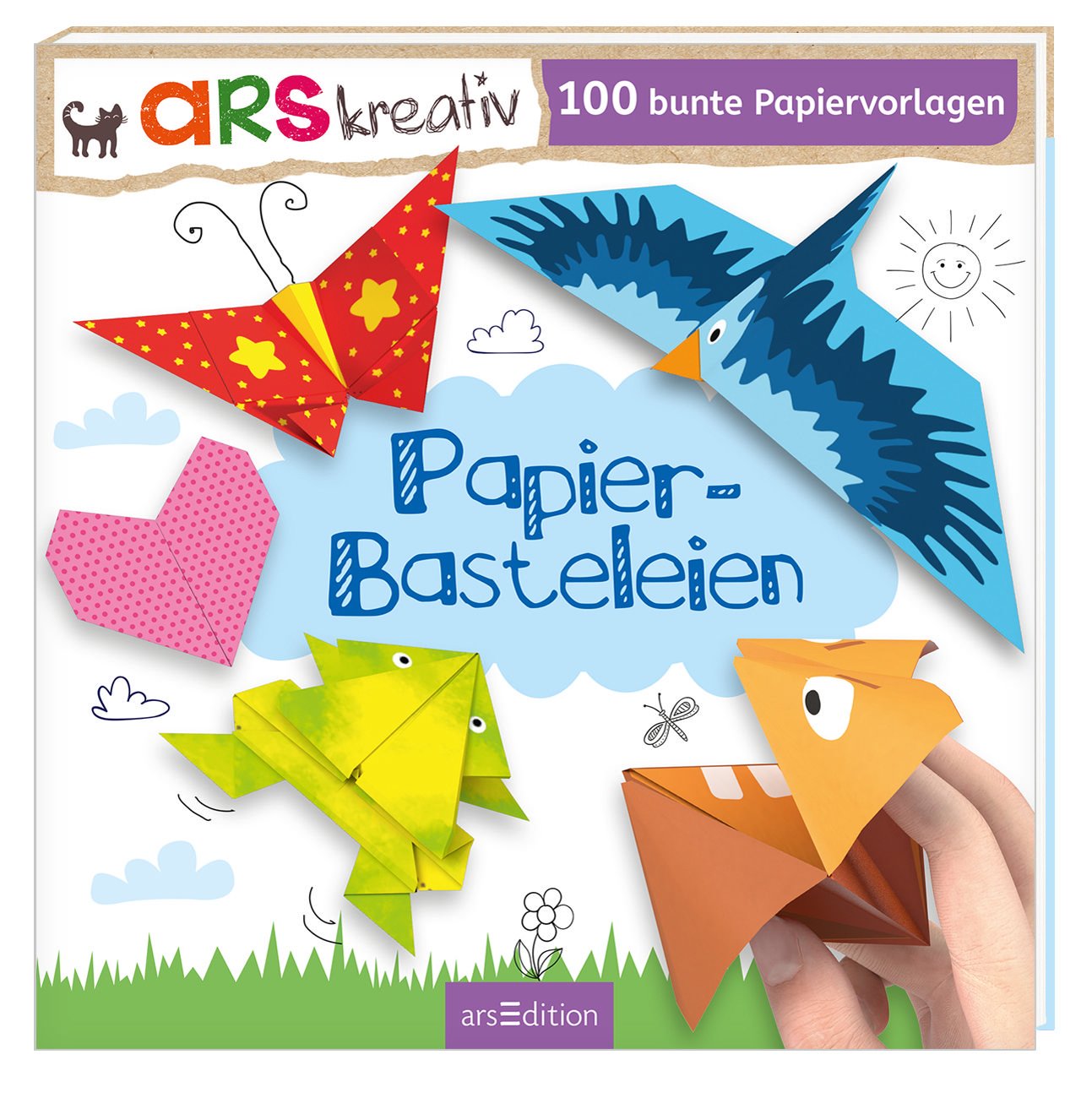 Papier-Basteleien: mit 100 bunten Papiervorlagen Hobbies & Crafts