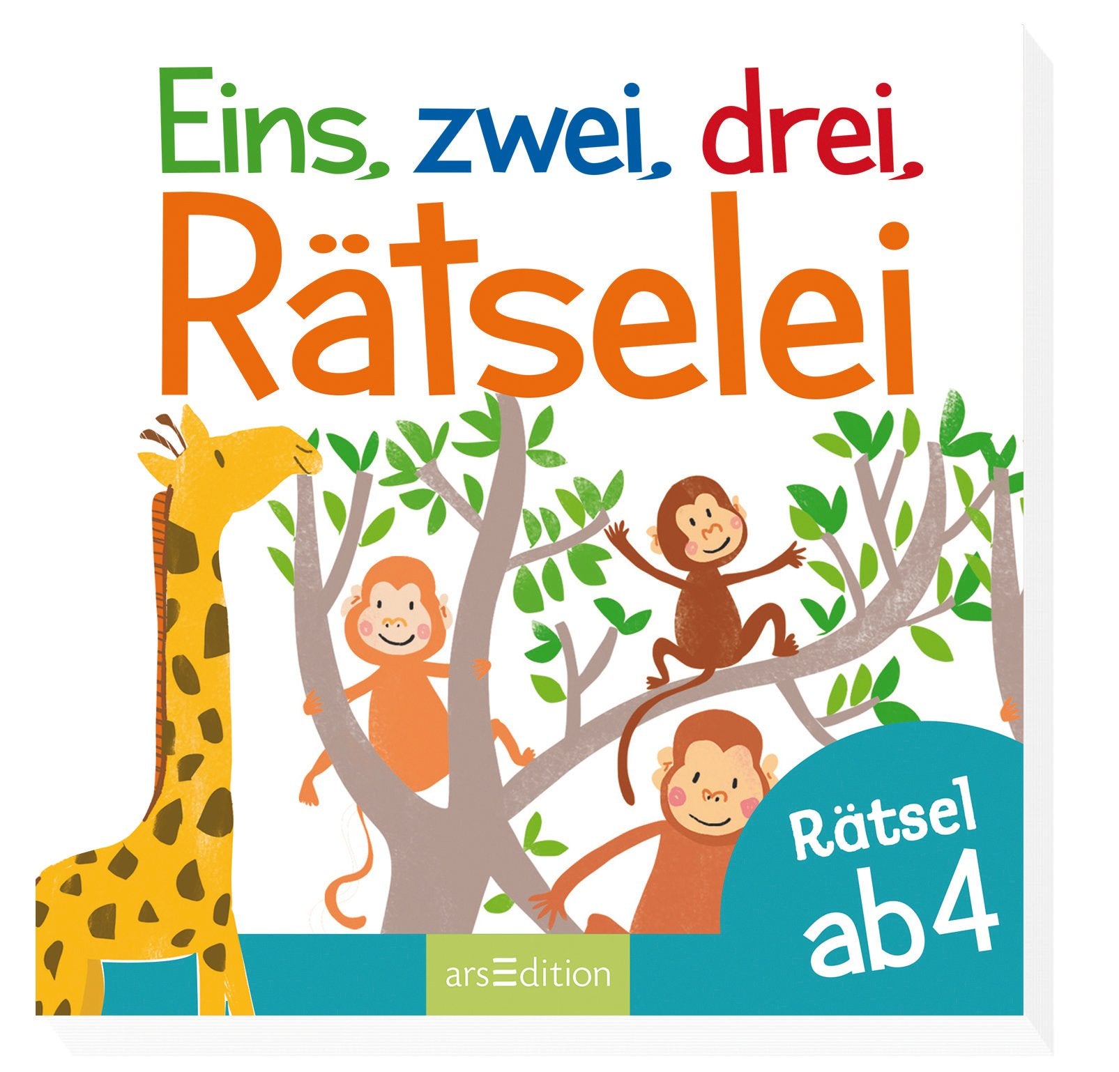 Eins, zwei, drei, Rätselei: Rätsel ab 4 Novels & Short Stories