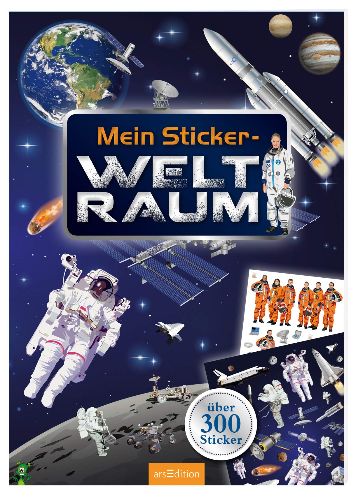 Mein Sticker-Weltraum (Mein Stickerbuch) Tiptoi & Games