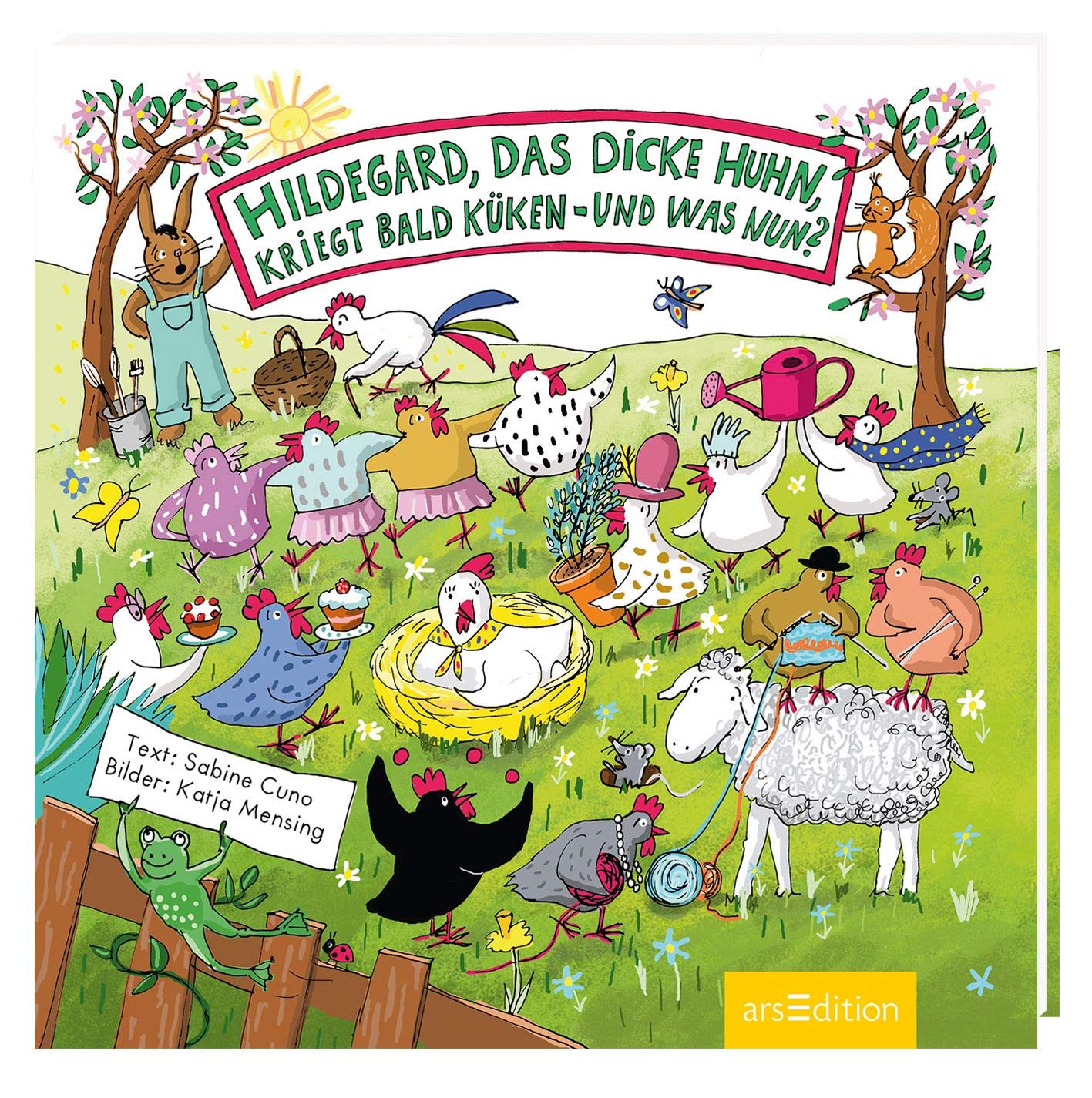 Hildegard, das dicke Huhn, kriegt bald Küken - und was nun? Non-fiction