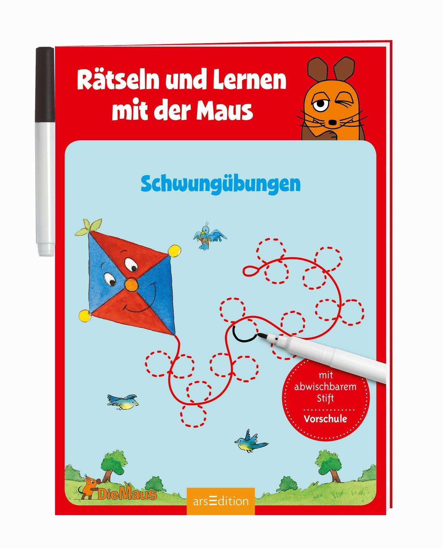 Rätseln und Lernen mit der Maus - Schwungübungen: Vorschule Learning & Reference