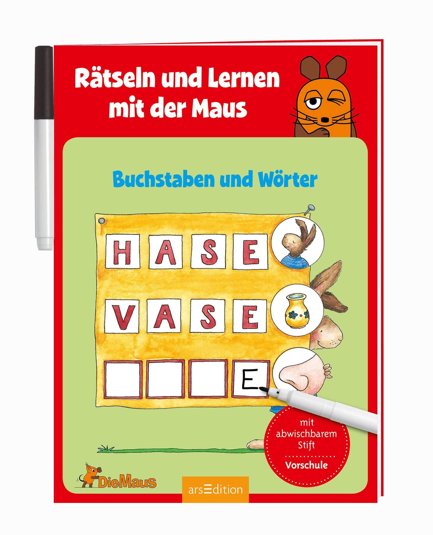 Rätseln und Lernen mit der Maus - Buchstaben und Wörter Learning & Reference