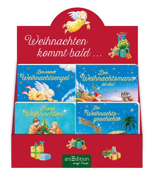 Display Weihnachten Pappe: mit 4 x 6 Ex. Novels & Short Stories for children