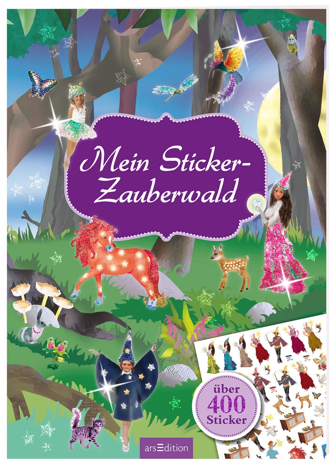 Mein Sticker-Zauberwald: Über 400 Sticker (Mein Stickerbuch) Non-fiction